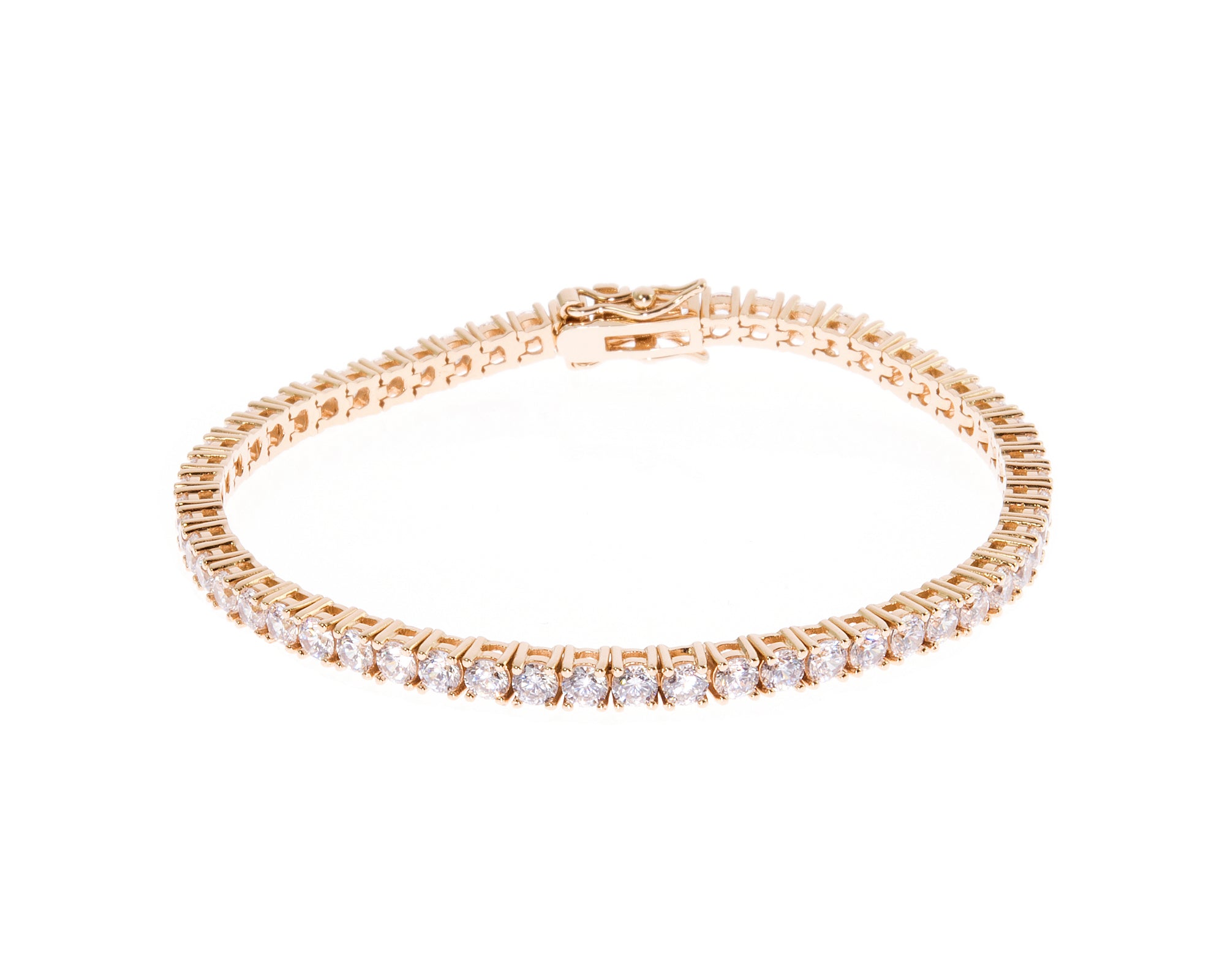 Carla Gold Tennis Bracelet