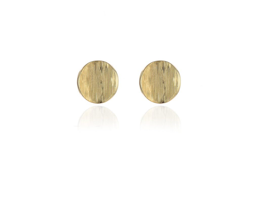 Caspain Gold Clip On Earrings