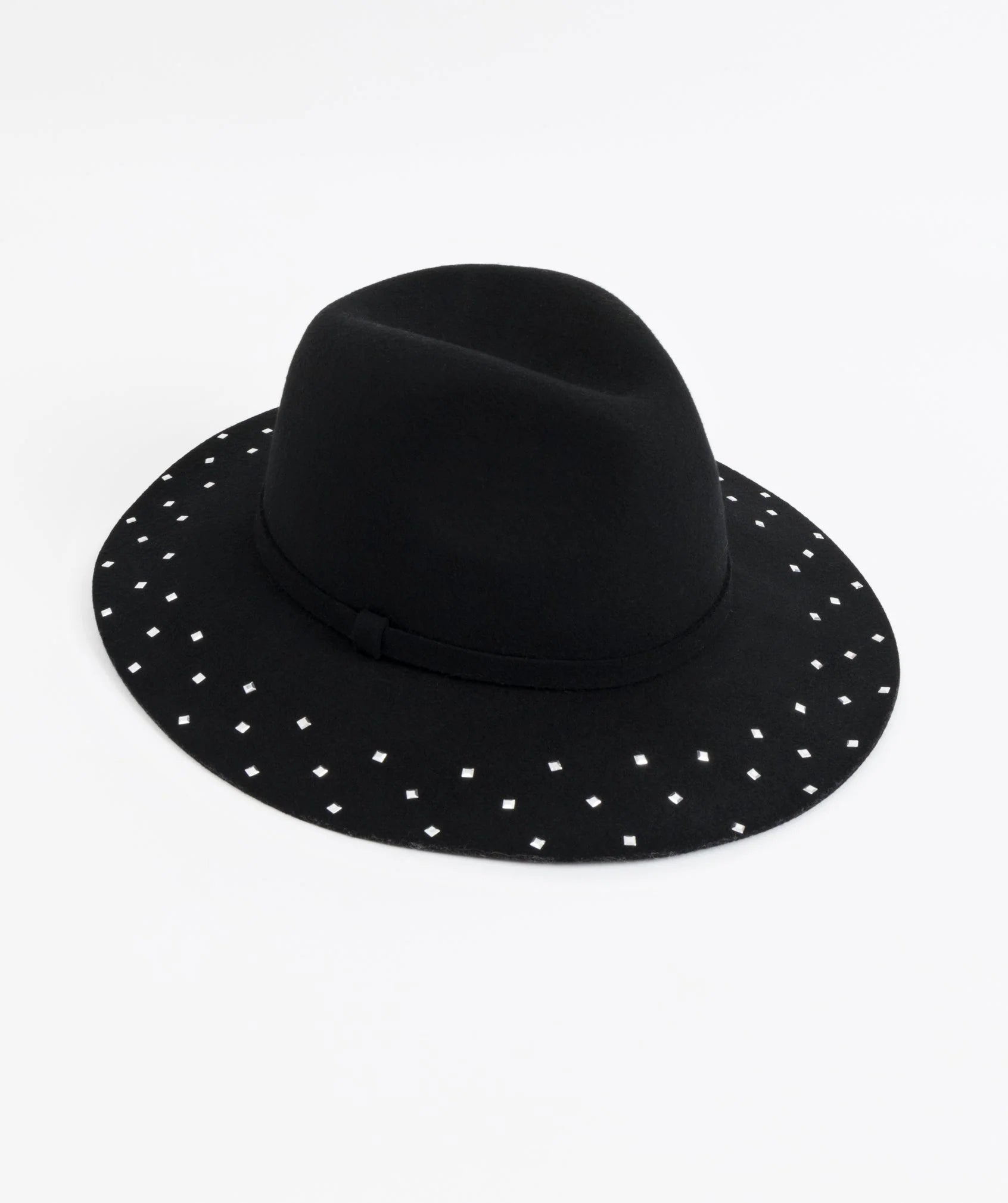 Women`s Fedora Hat - Black - Accessories