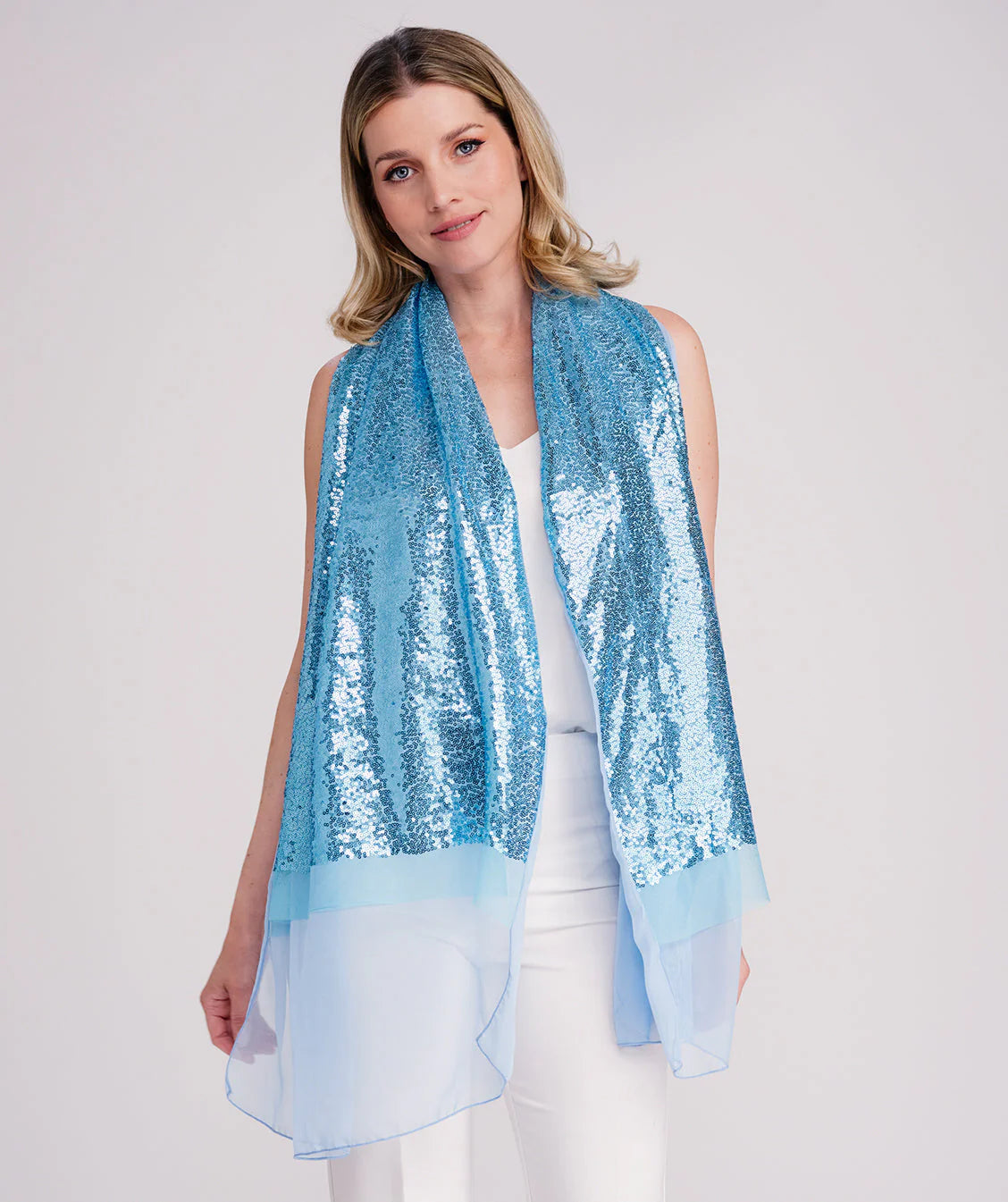 Chrystal - Embellished Occasion Scarf