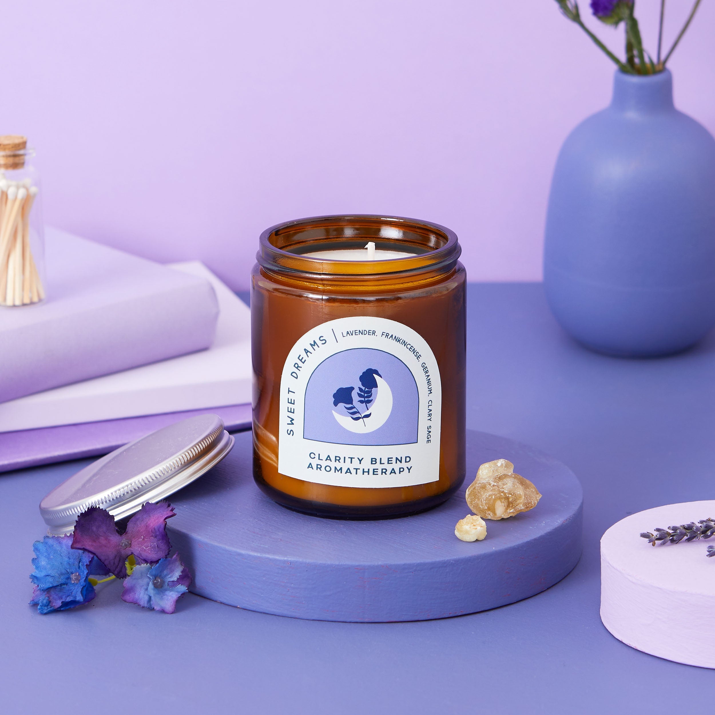 Clarity Blend Sweet Dreams aromatherapy candle (200g)