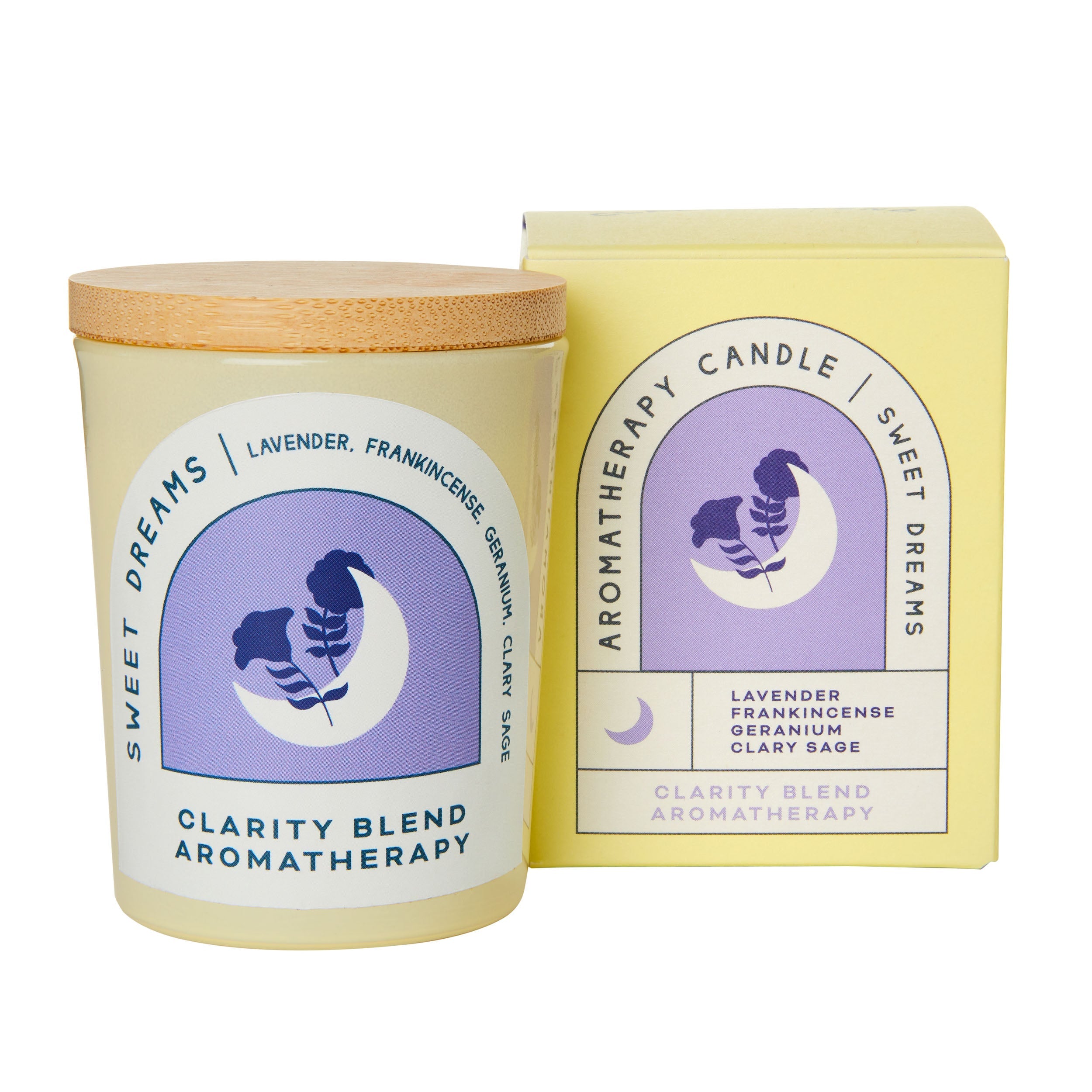 Clarity Blend Sweet Dreams aromatherapy candle (90g)