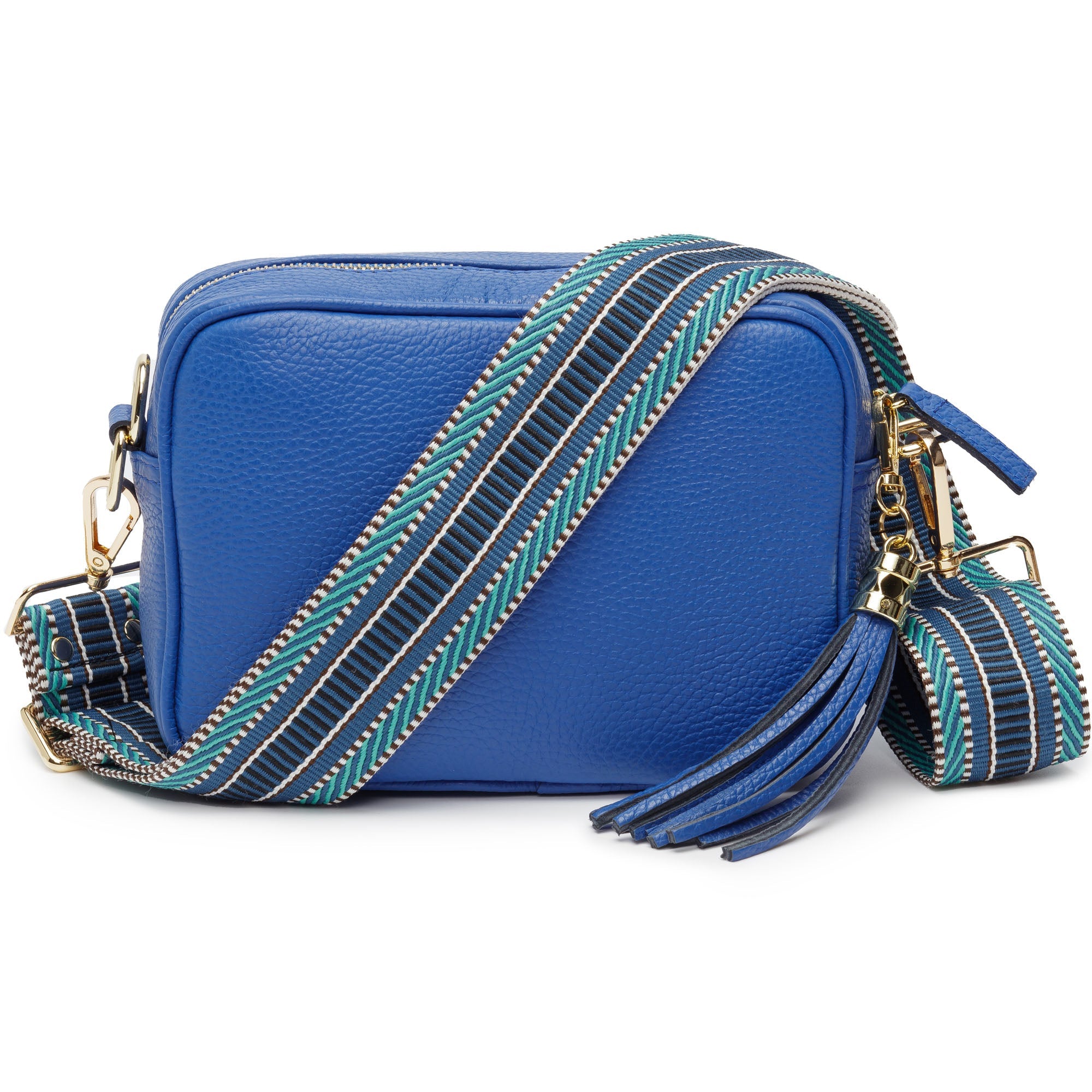 Elie Beaumont Crossbody Tassel Cobalt Blue