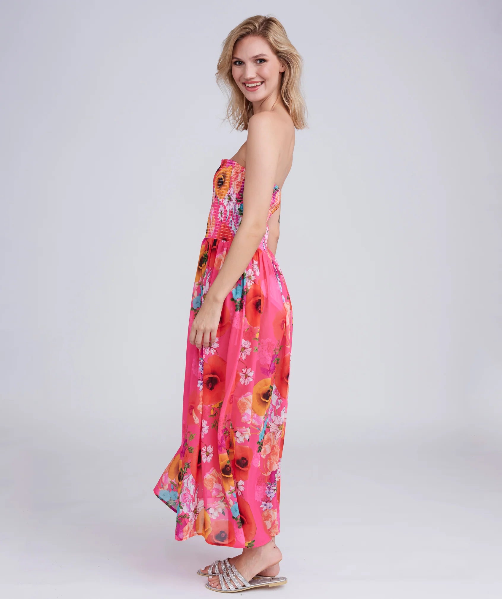Copacabana - Strapless Maxi Beach Dress