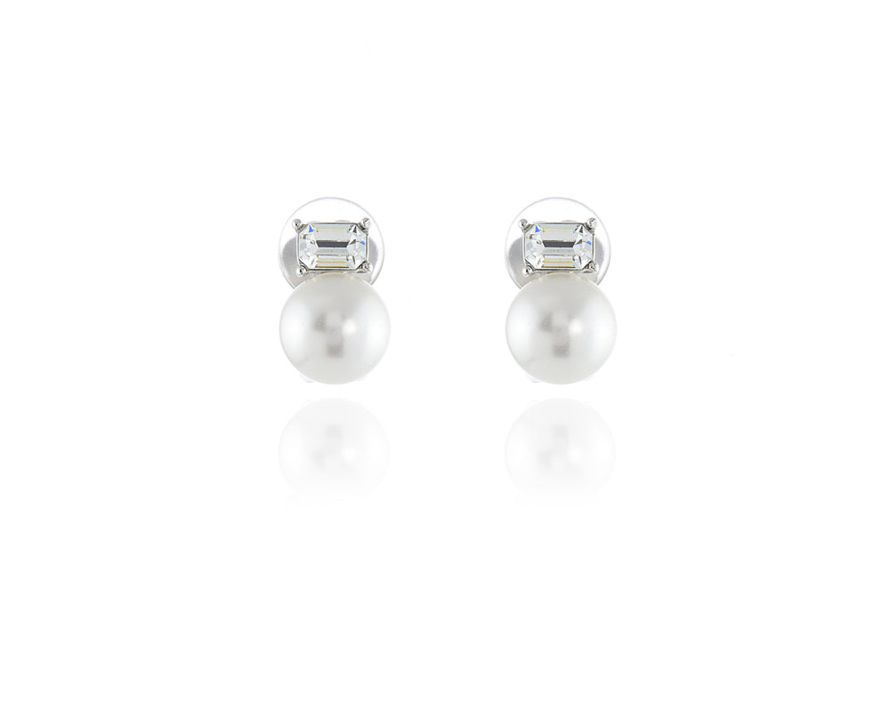 Corin Silver Clip On Earrings