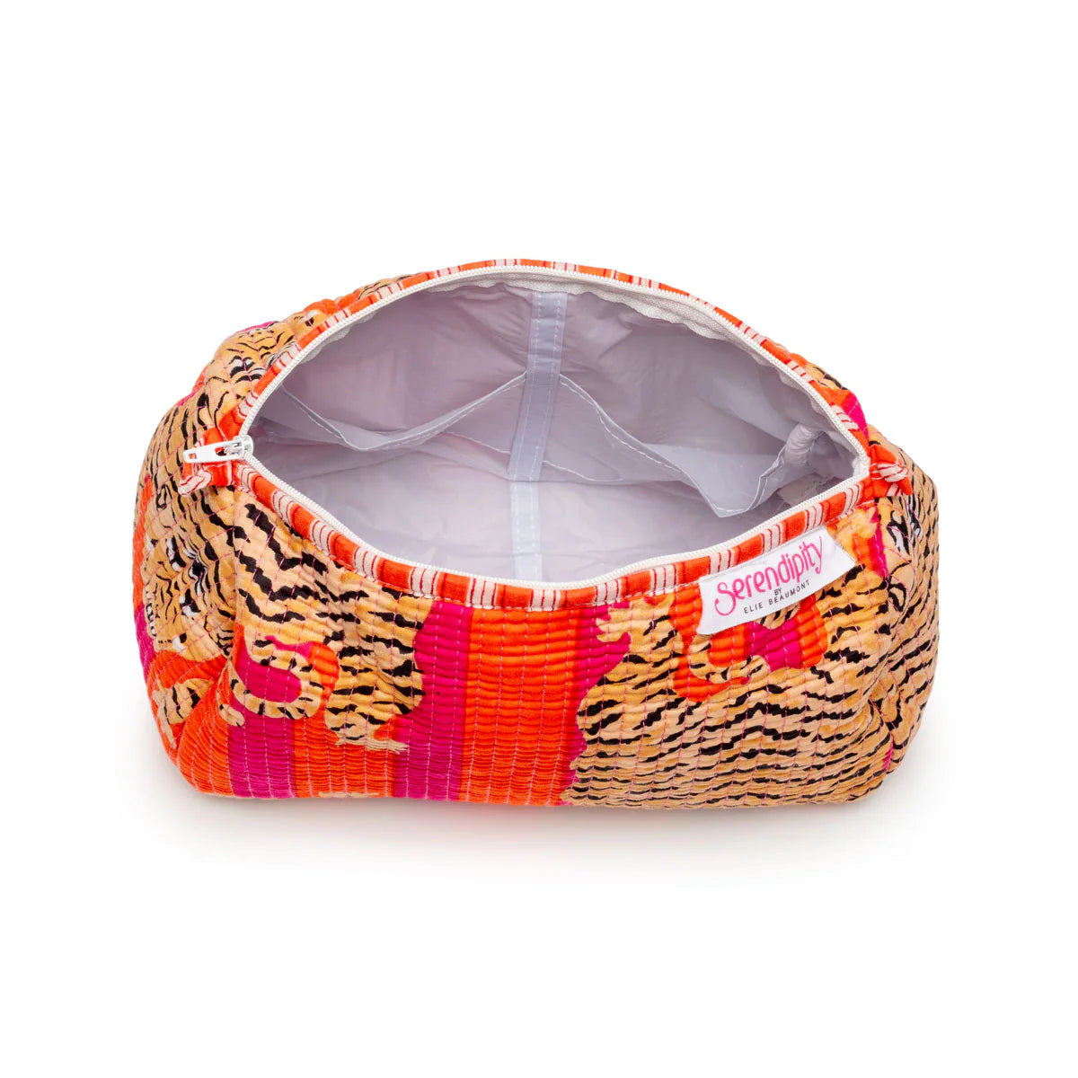 Elie Beaumont Serendipity Cotton Cosmetic Bag Set - Tibetan Tiger