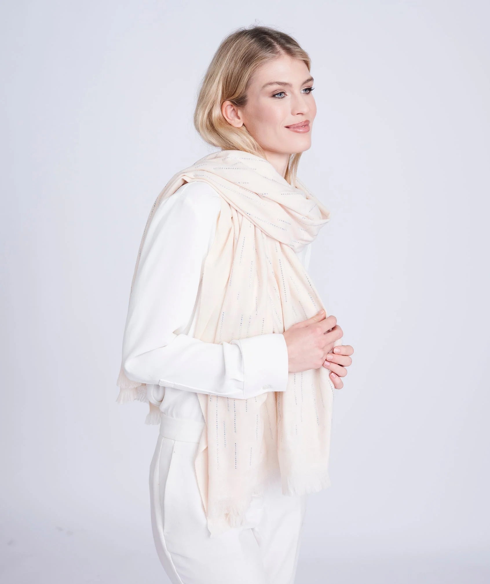 Dominique - Cashmere Feel Diamnate Scarf