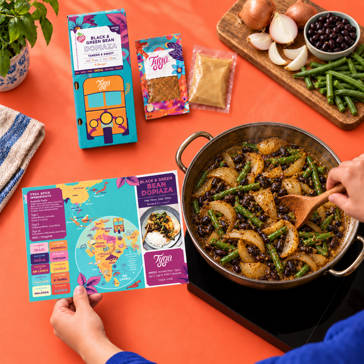 Vegan Curries Recipe Kit Gift Set