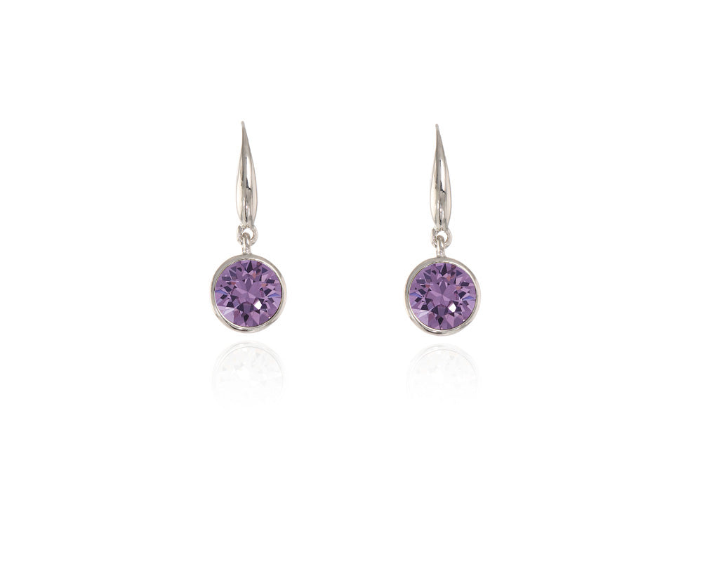 Ebba Silver Tanzanite Earrings