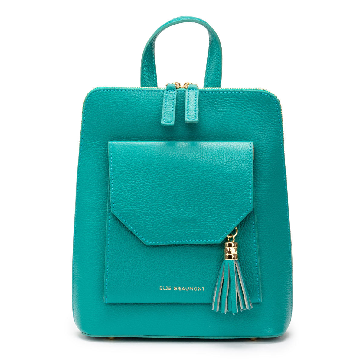 Elie Beaumont Verso Backpack/Crossbody Aquamarine