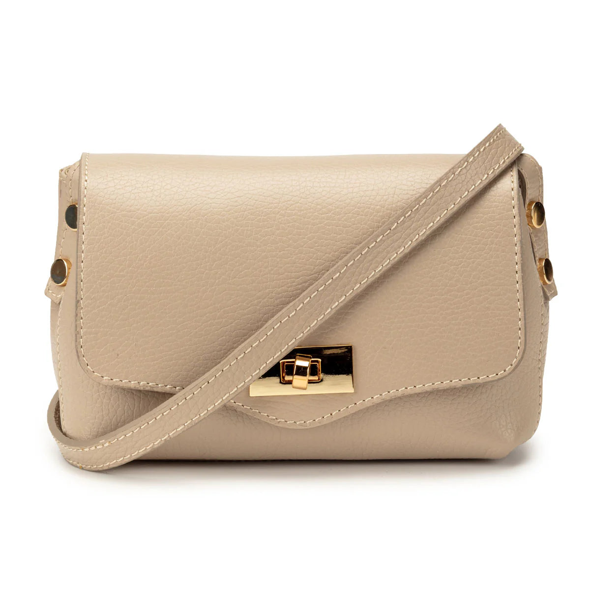 Elie Beaumont Twist Clasp - Biscuit