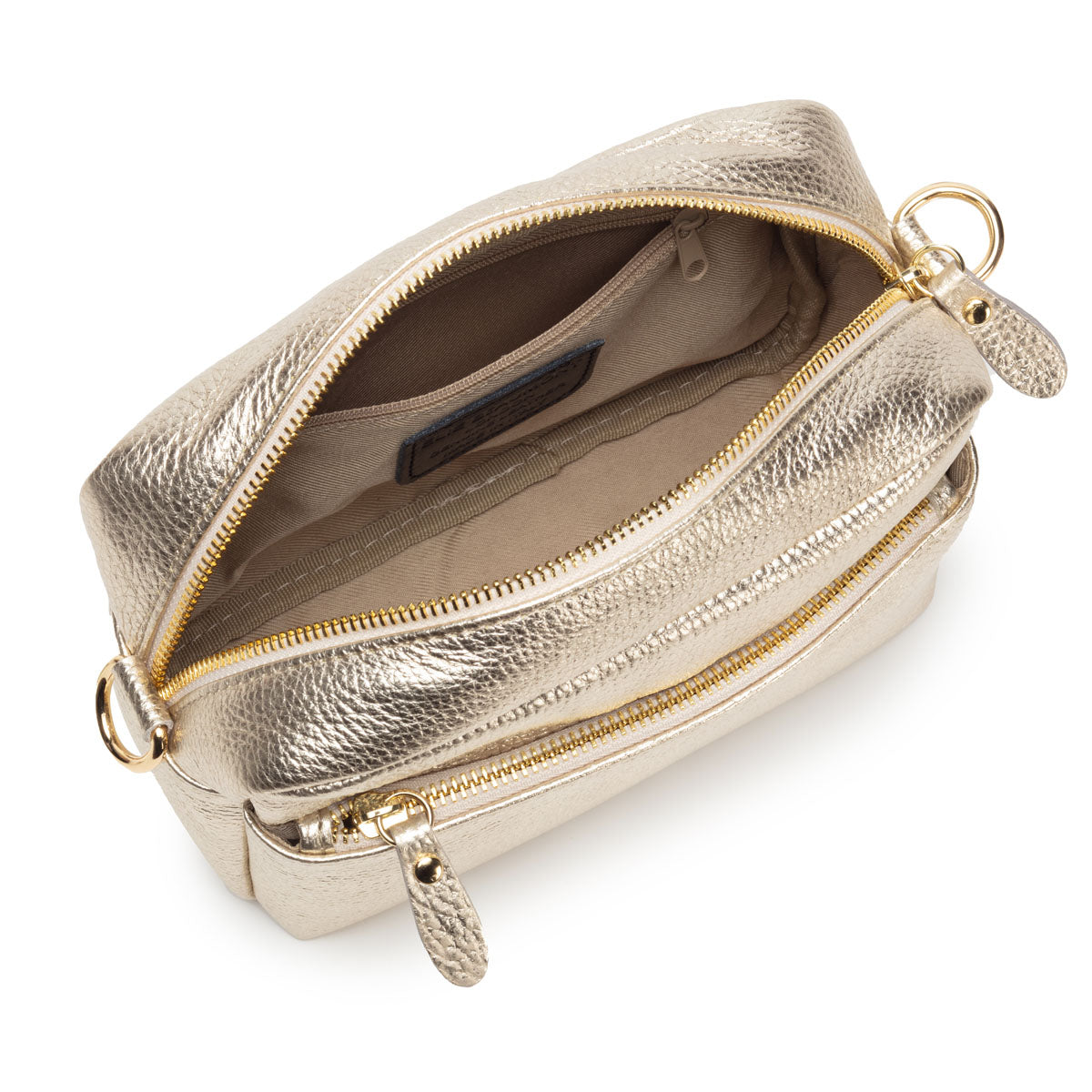 Elie Beaumont Crossbody Town Gold