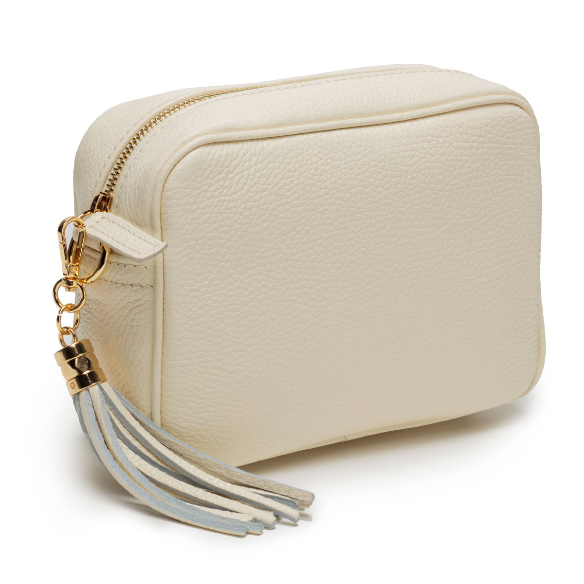 Elie Beaumont Crossbody Tassel Ivory