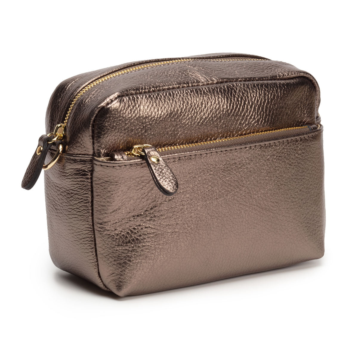 Elie Beaumont Crossbody Town Bag Bronze