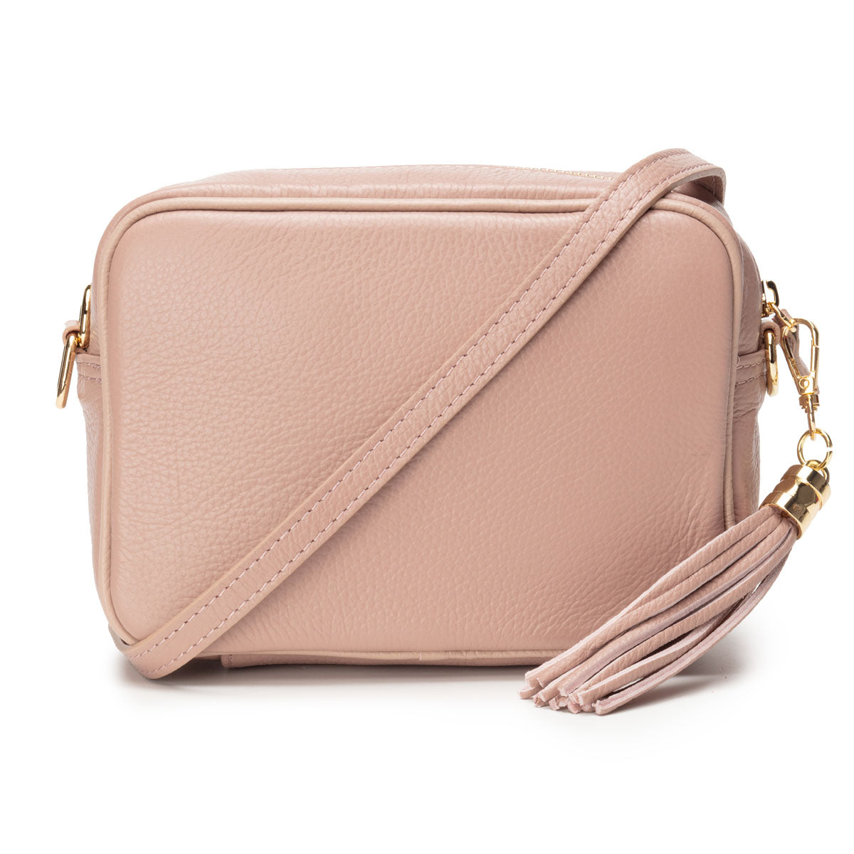 Elie Beaumont Crossbody Tassel Blush