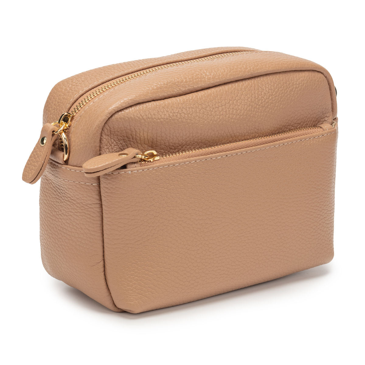 Elie Beaumont Crossbody Town Bag Camel