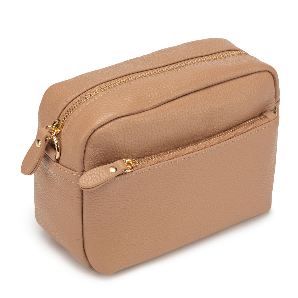 Elie Beaumont Crossbody Town Bag Camel