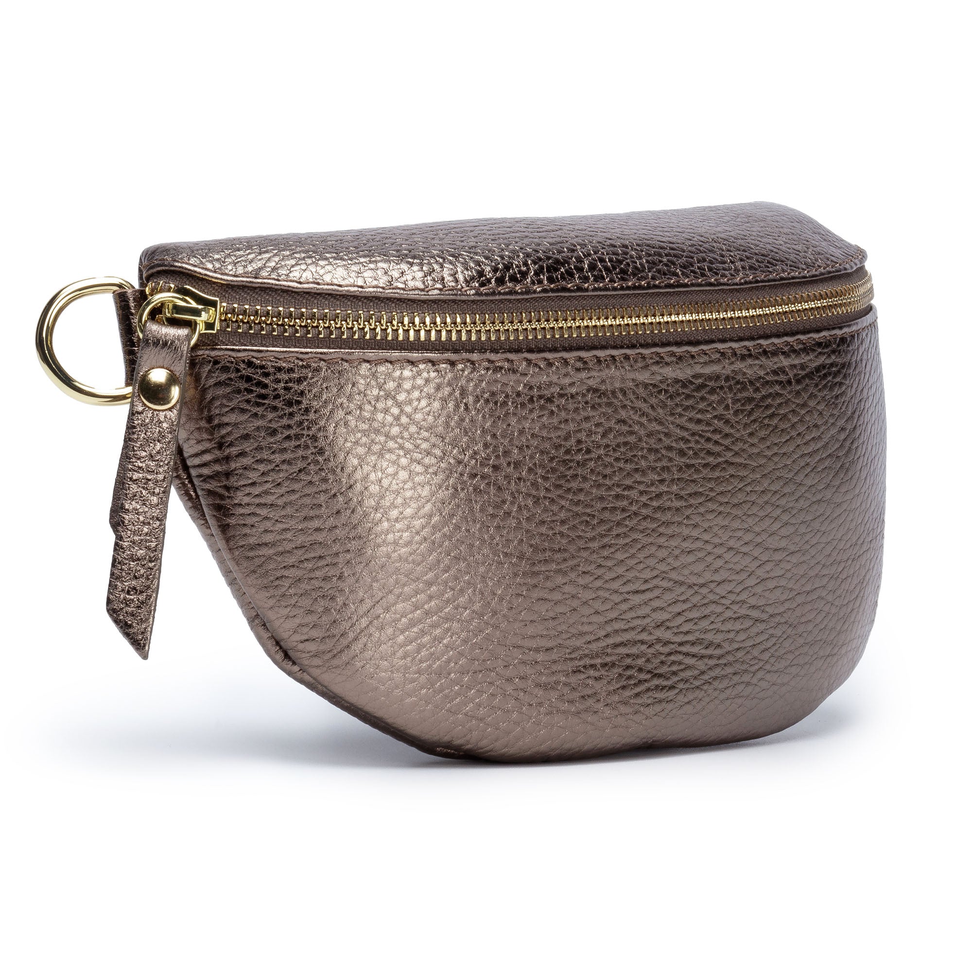 Elie Beaumont Sling Bag - Bronze with Mosaic Strap