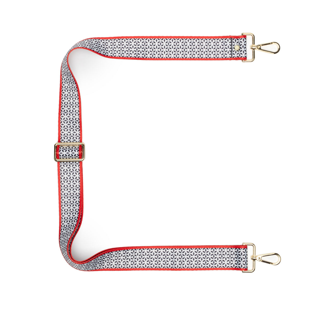 Elie Beaumont Crossbody Strap - Black Motif