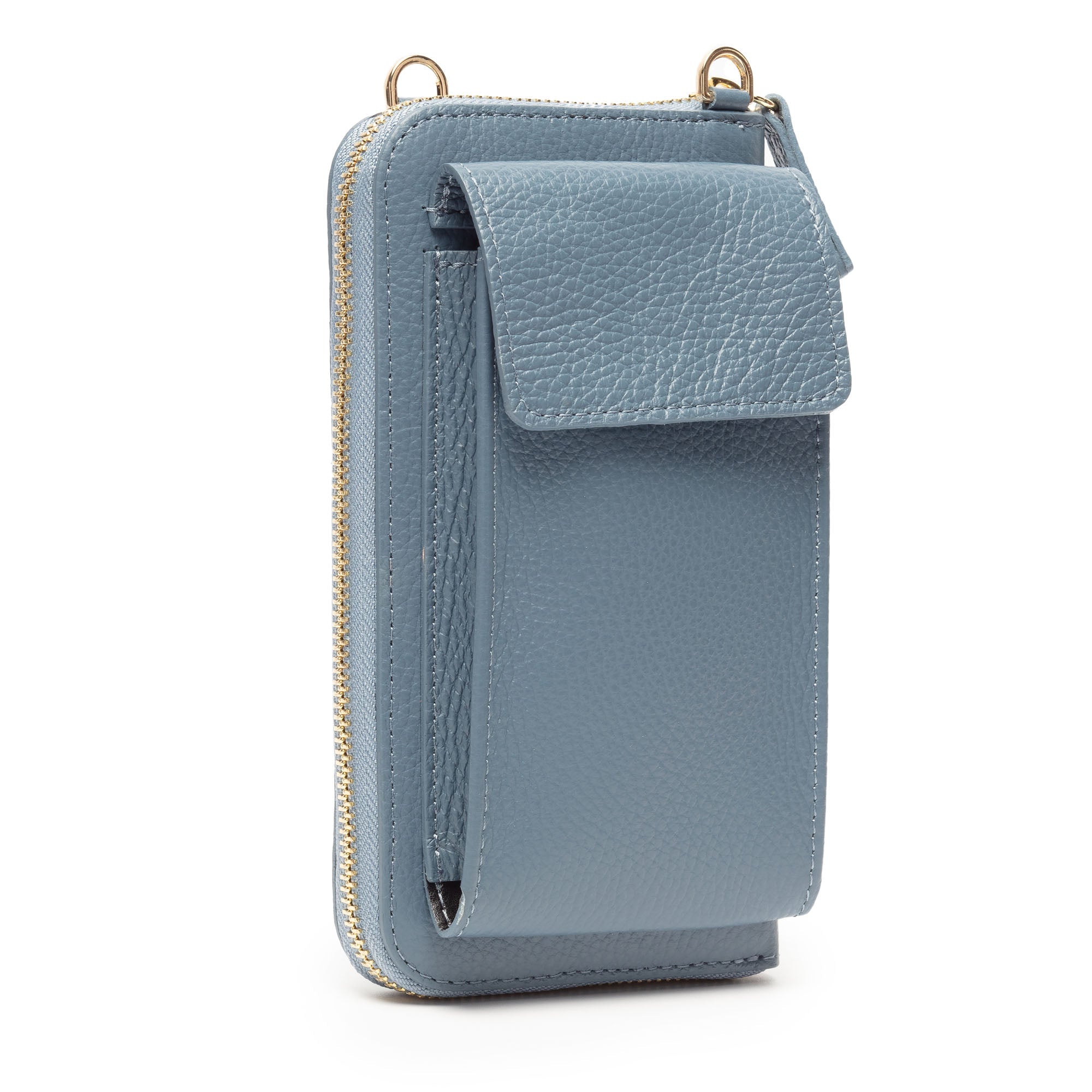 Elie Beaumont Phonebag Light Blue (Rainbow strap)