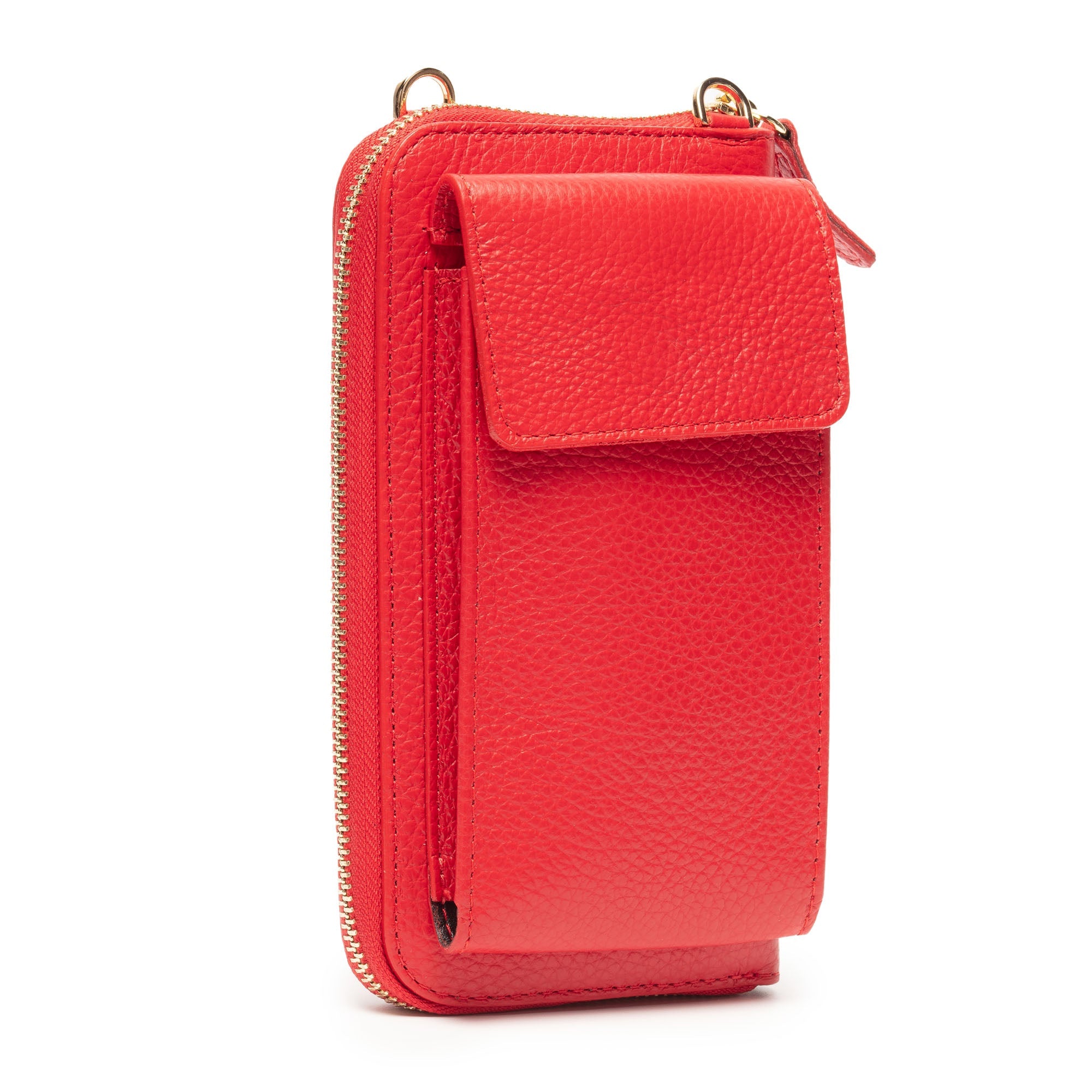 Elie Beaumont Phonebag Red (Zebra strap)