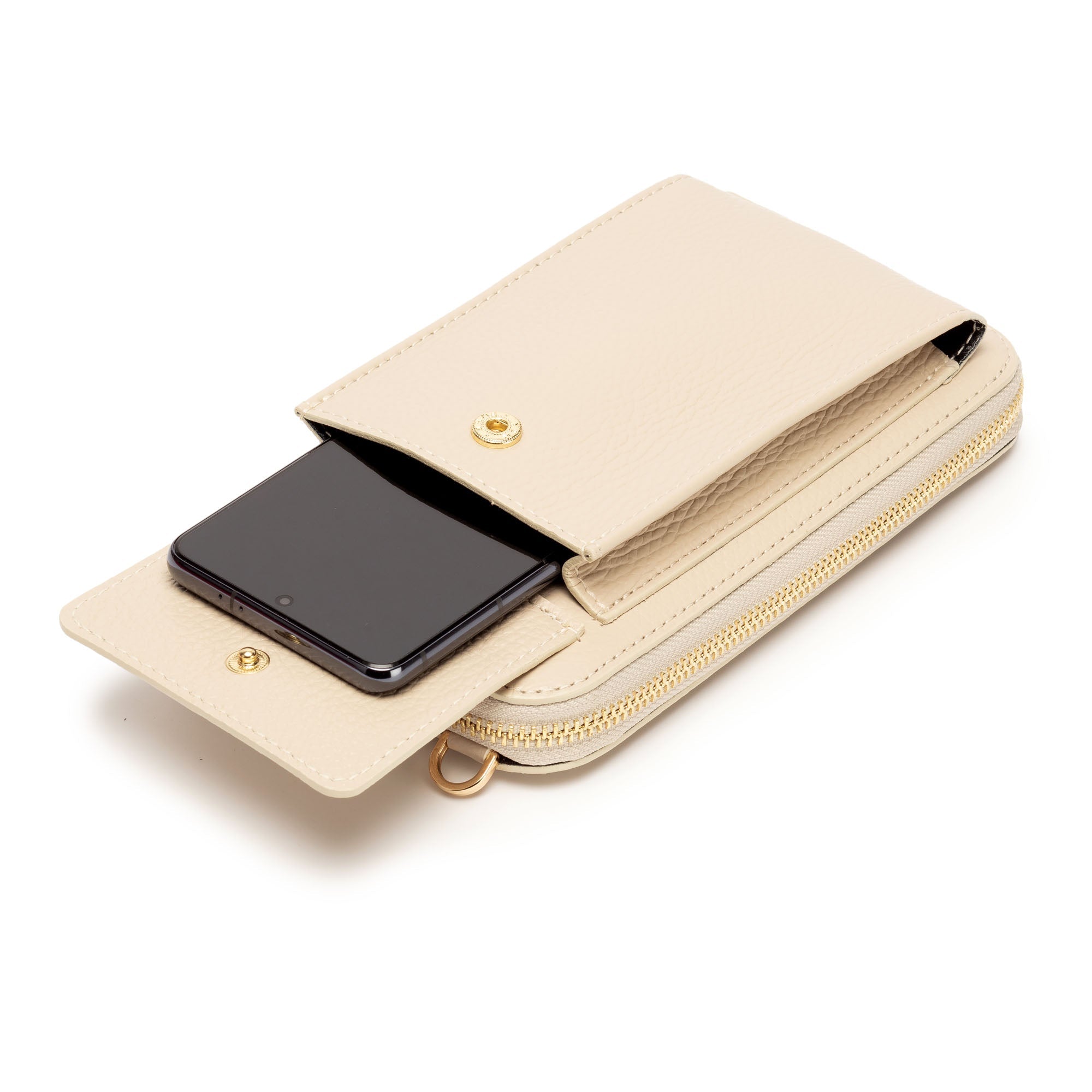 Elie Beaumont Phonebag Stone (Colour Strip strap)