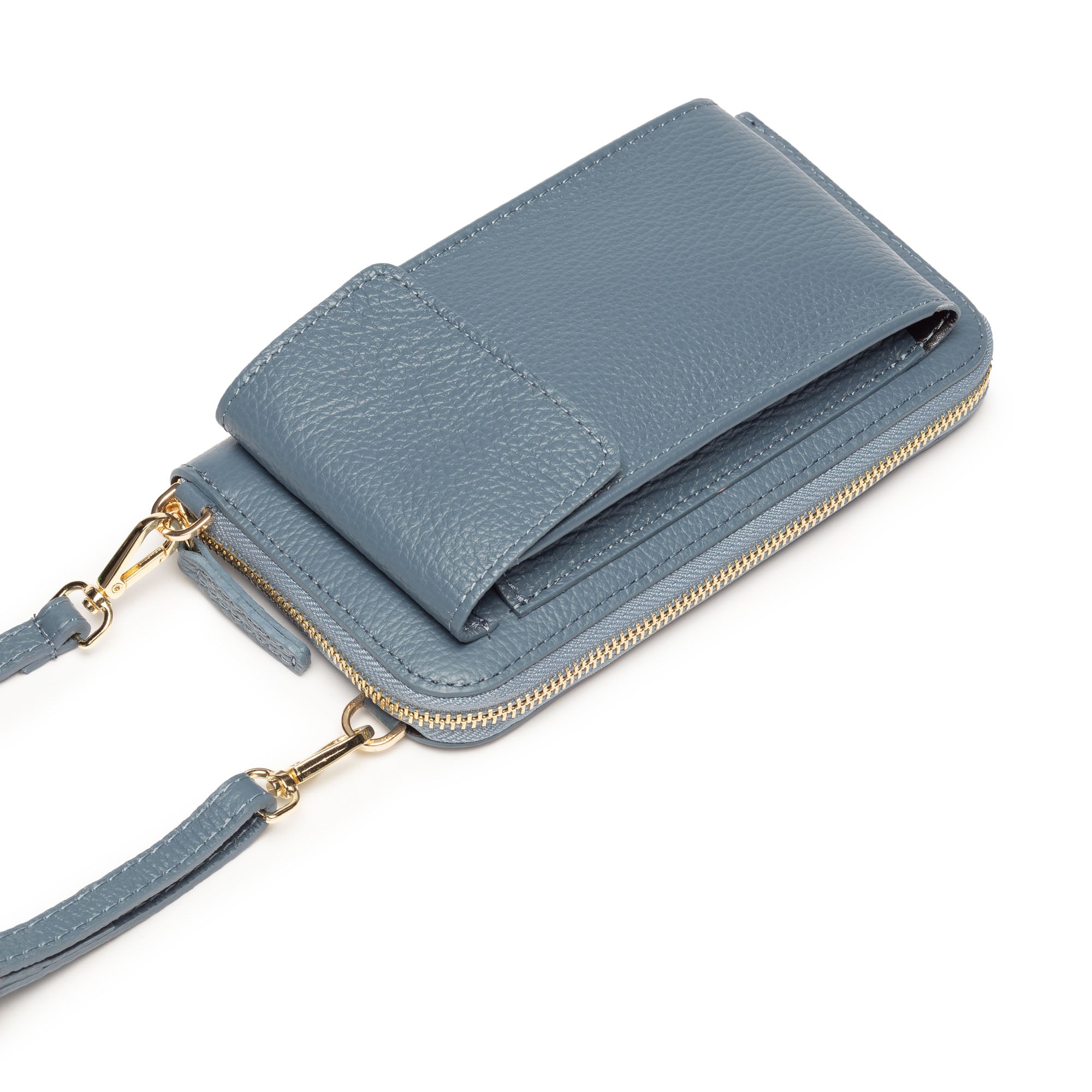 Elie Beaumont Phonebag Light Blue (Rainbow strap)