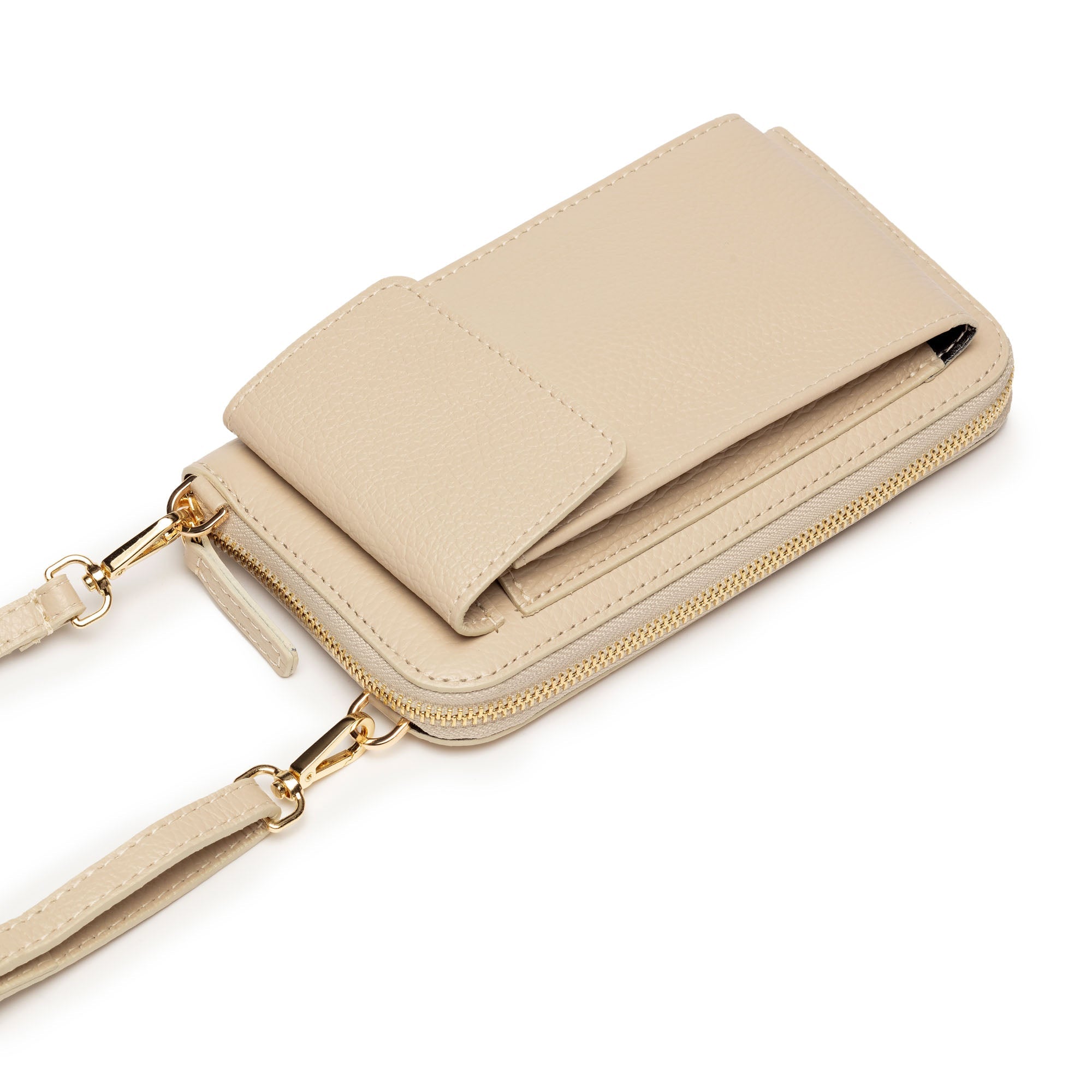 Elie Beaumont Phonebag Stone (Colour Strip strap)