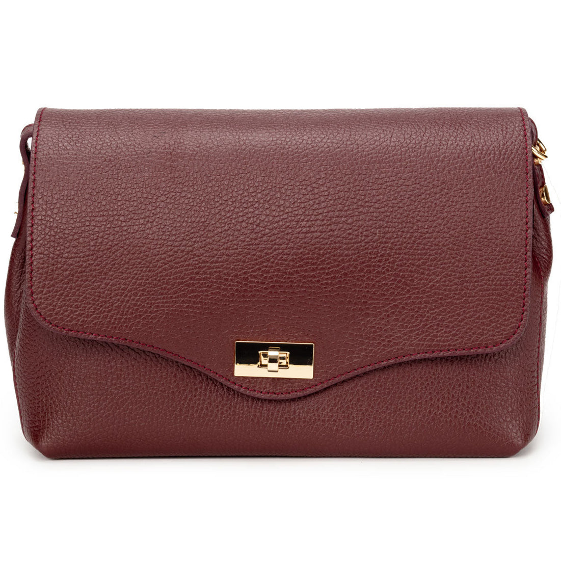 Elie Beaumont Twist Clasp - Wine