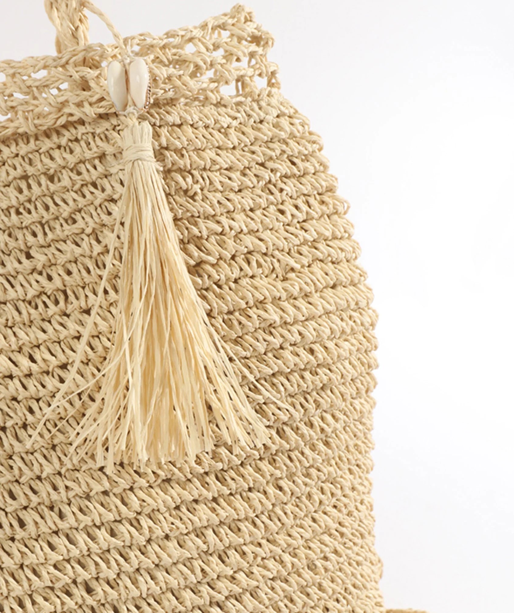 Ellis - Straw Beach Bag