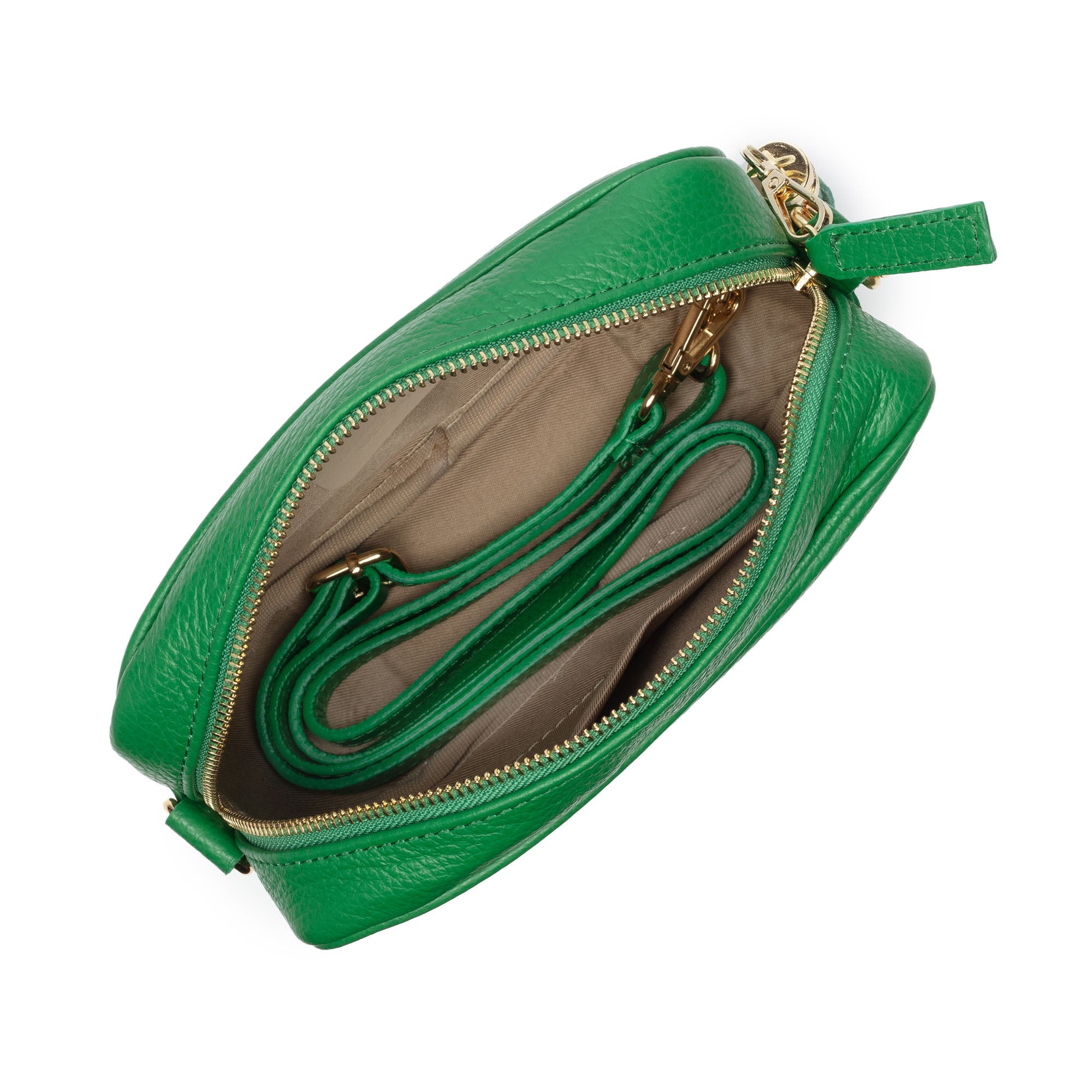 Elie Beaumont Crossbody Tassel Emerald