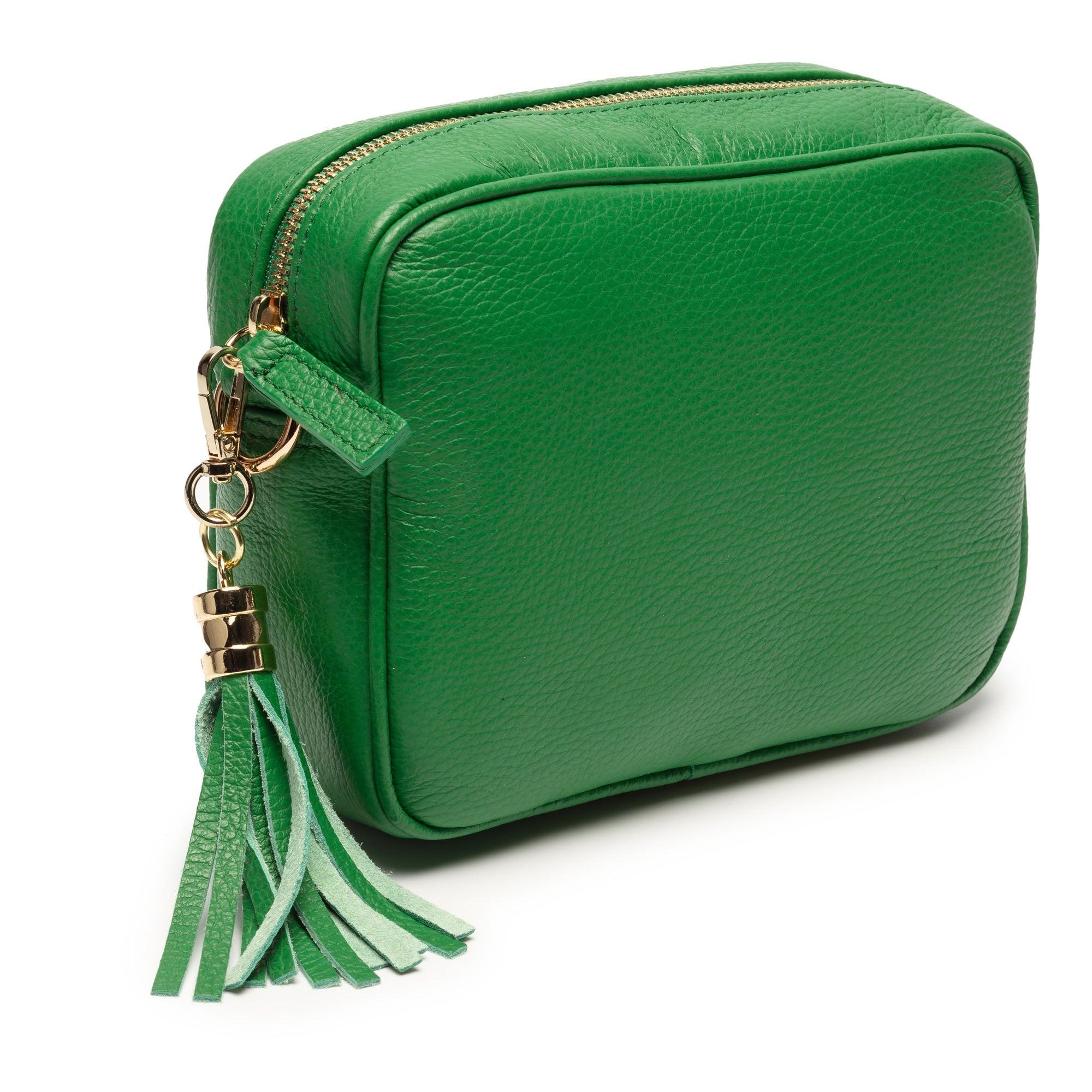 Elie Beaumont Crossbody Tassel Emerald