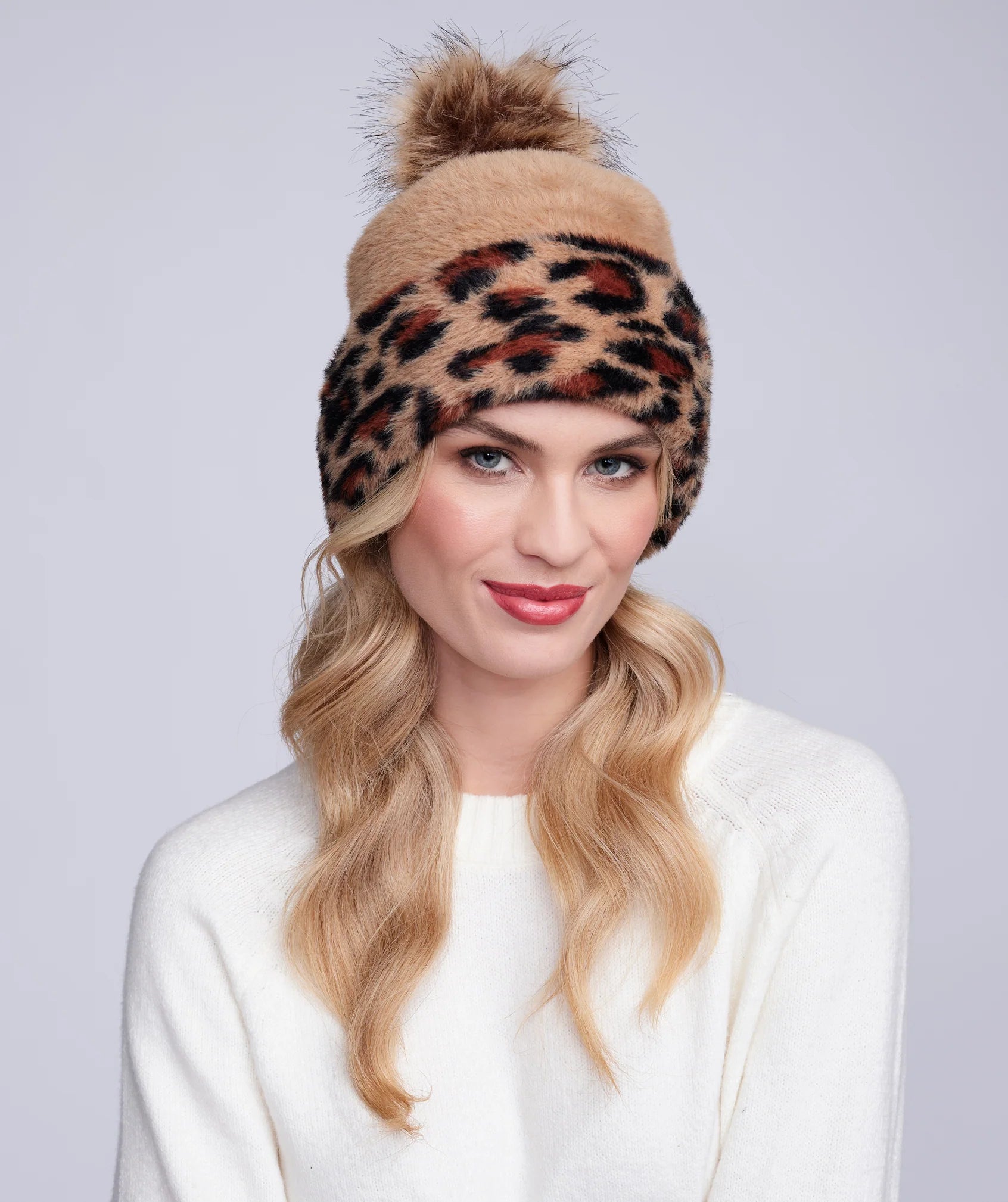 Felicia Hat - Leopard