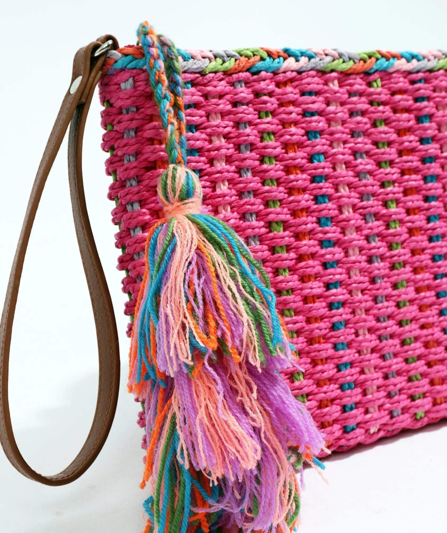 Fifi - Straw Clutch Bag