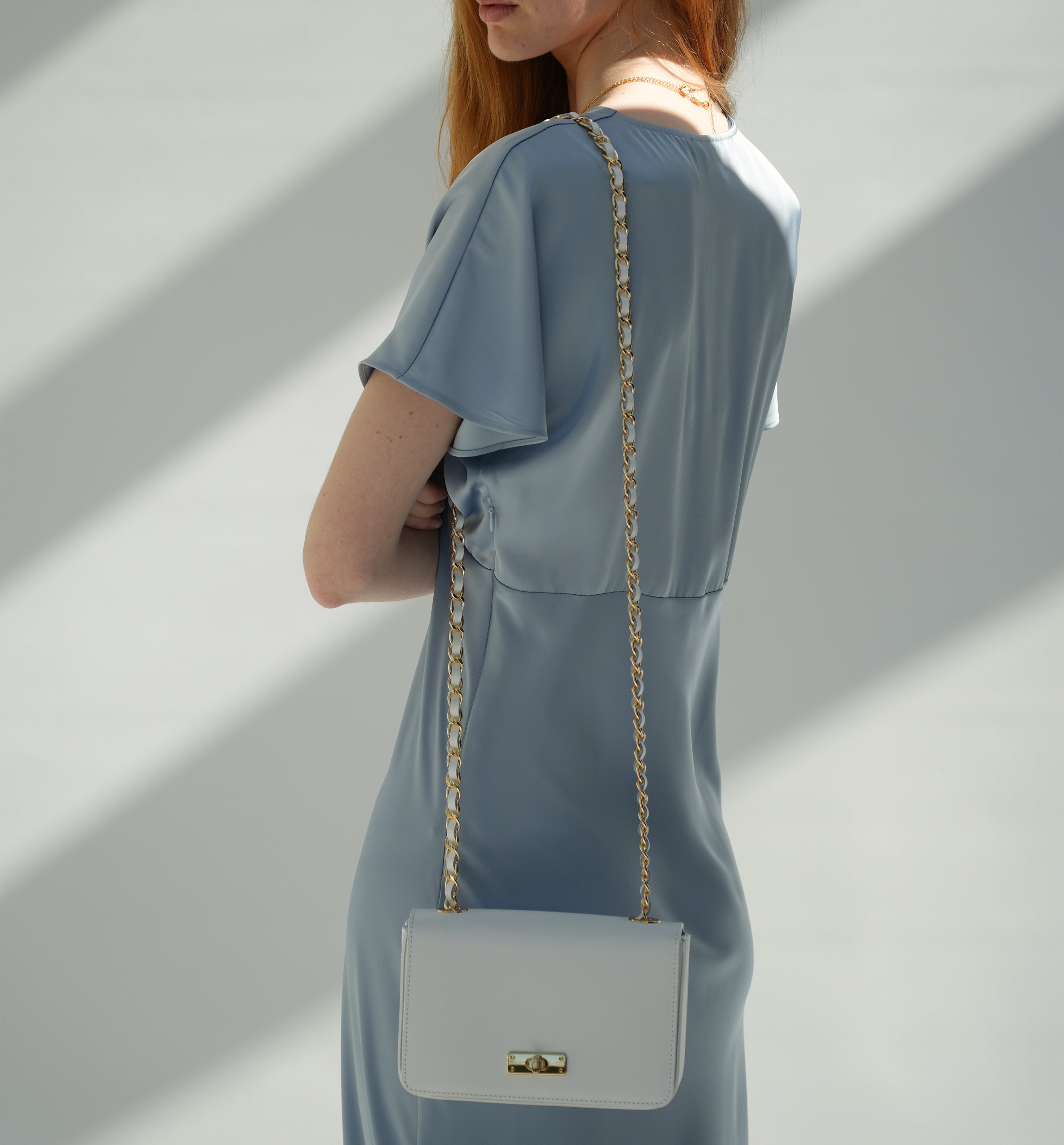 Apatchy London The Grace White Leather Bag