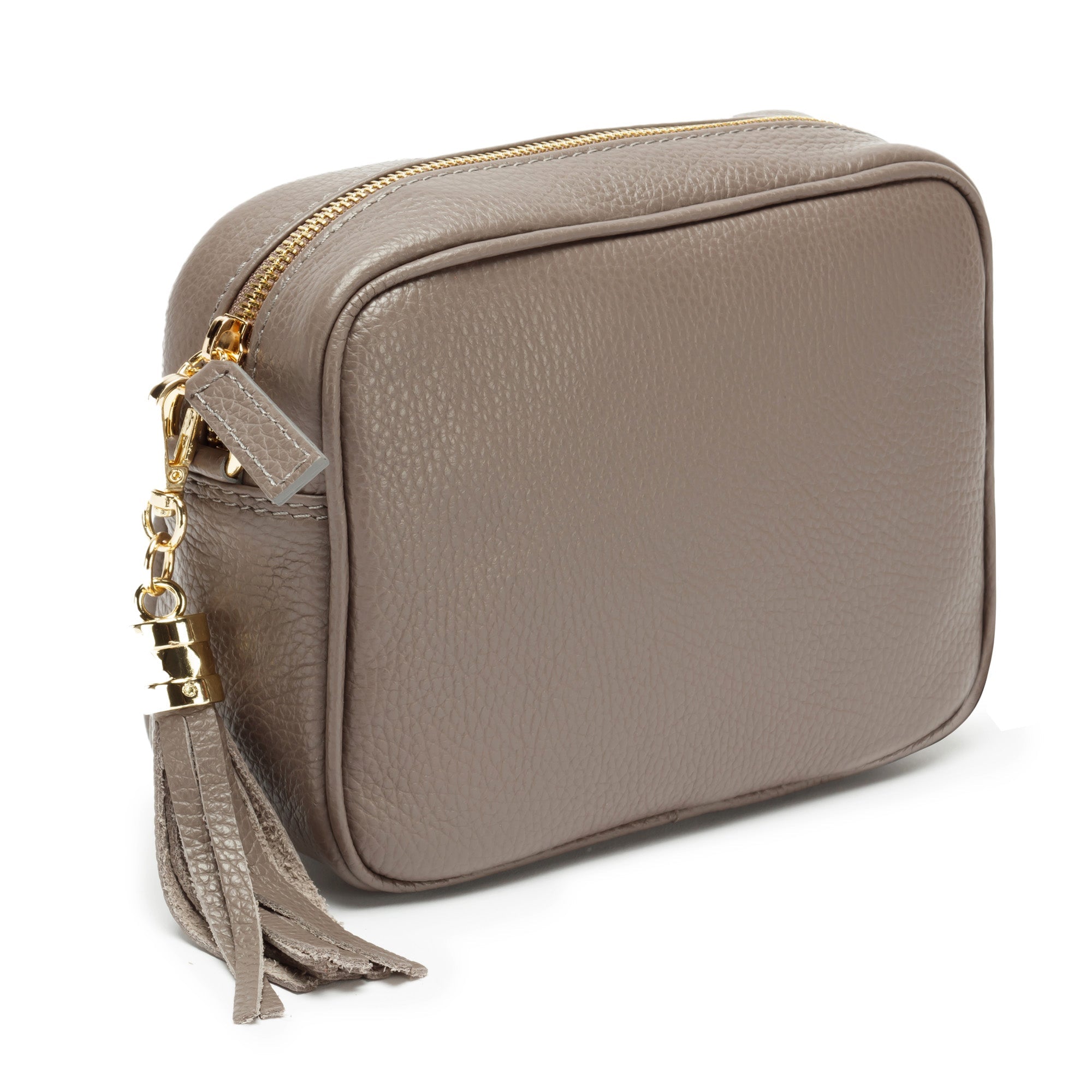 Elie Beaumont Crossbody Tassel Grey