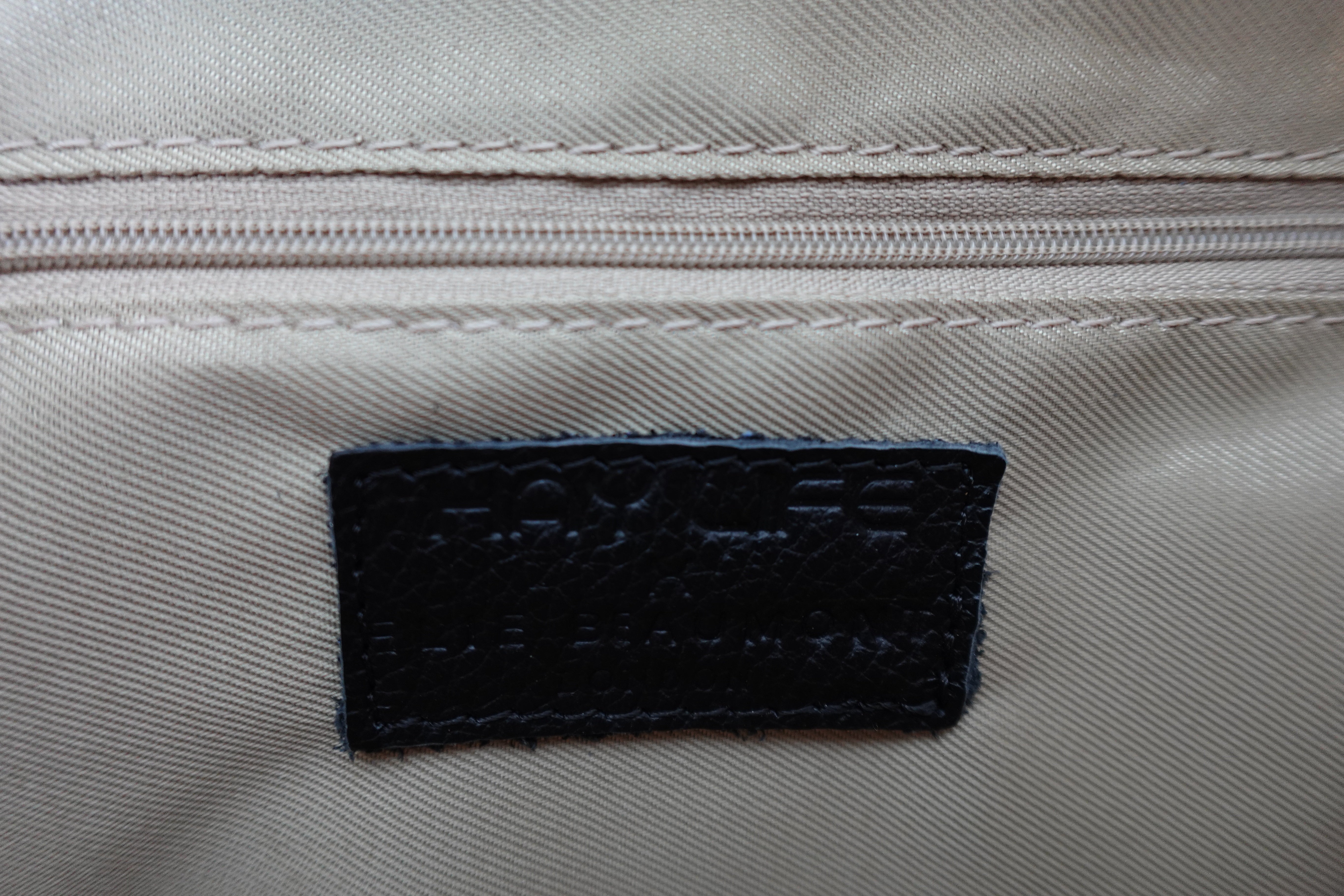 Elie Beaumont Hay Life X Elie Beaumont Raffia Sling Bag Black