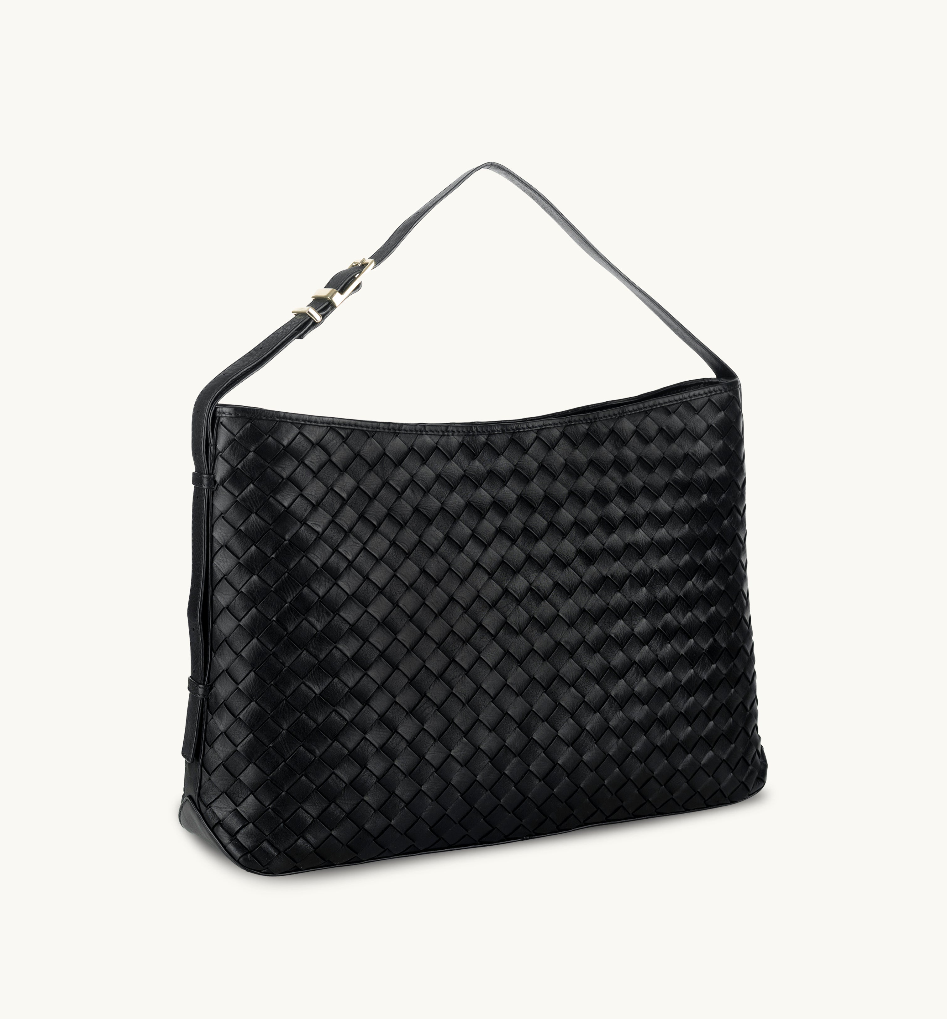 Apatchy London The Holly Black Leather Bag