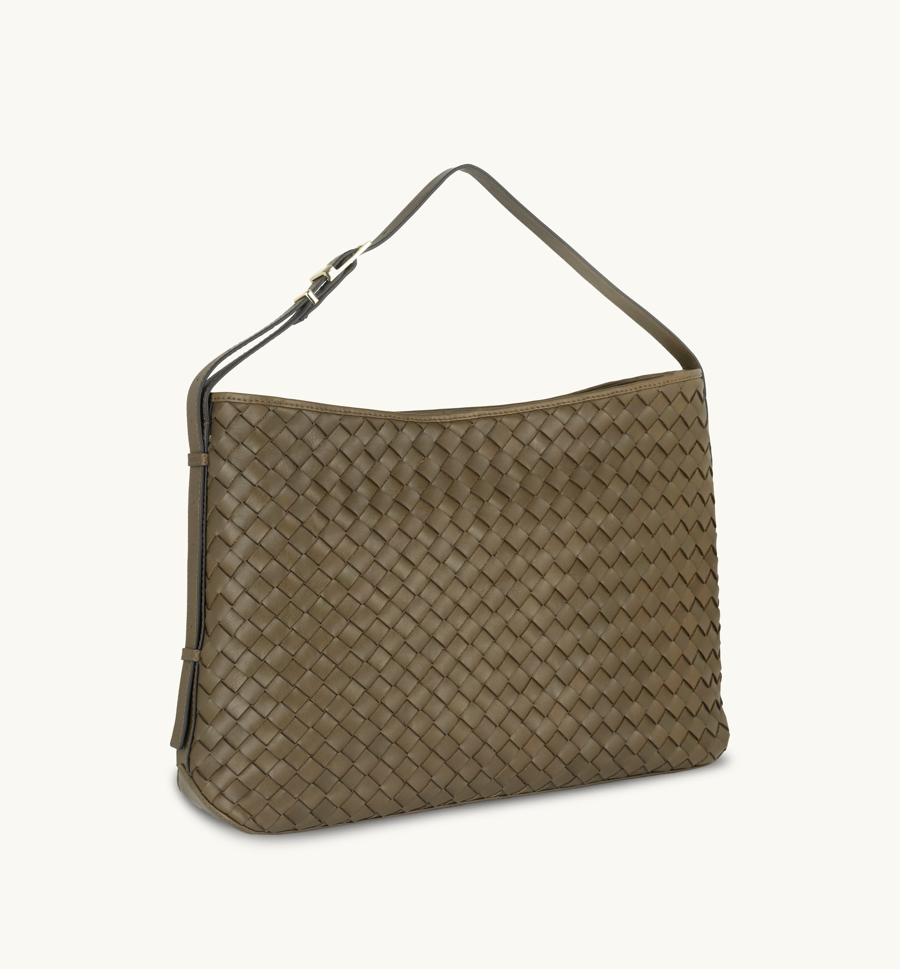 Apatchy London The Holly Olive Leather Bag