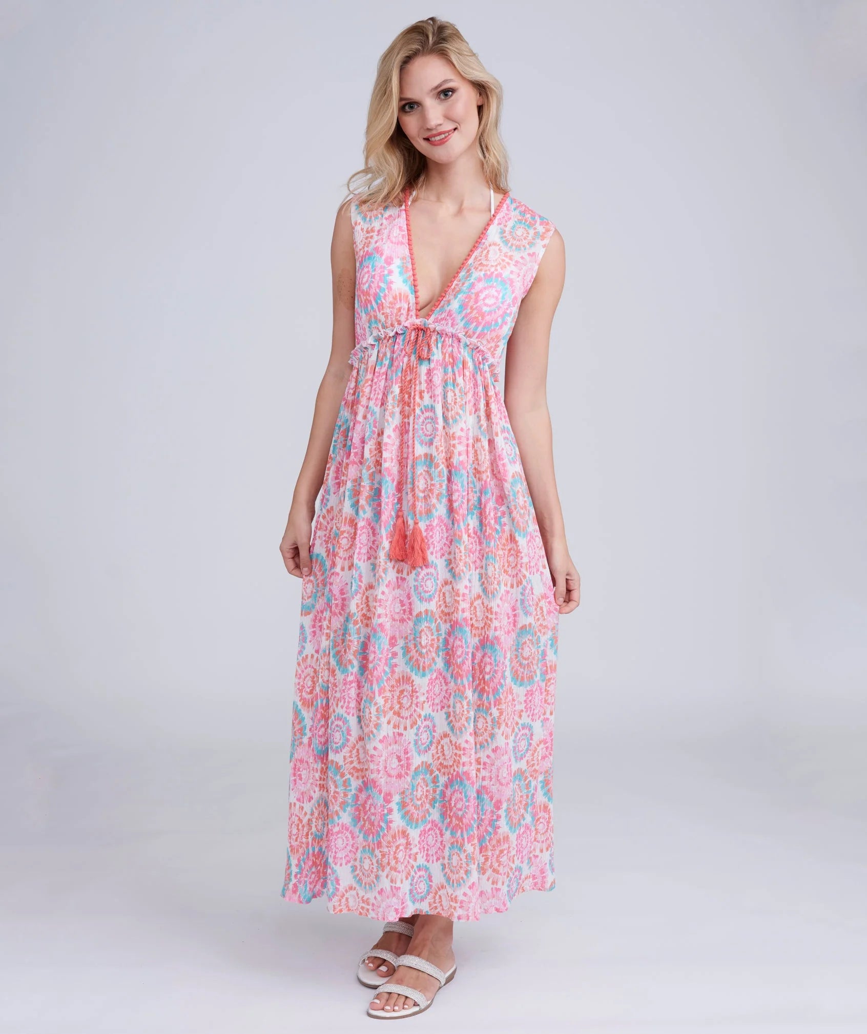 Illusion Maxi Dress