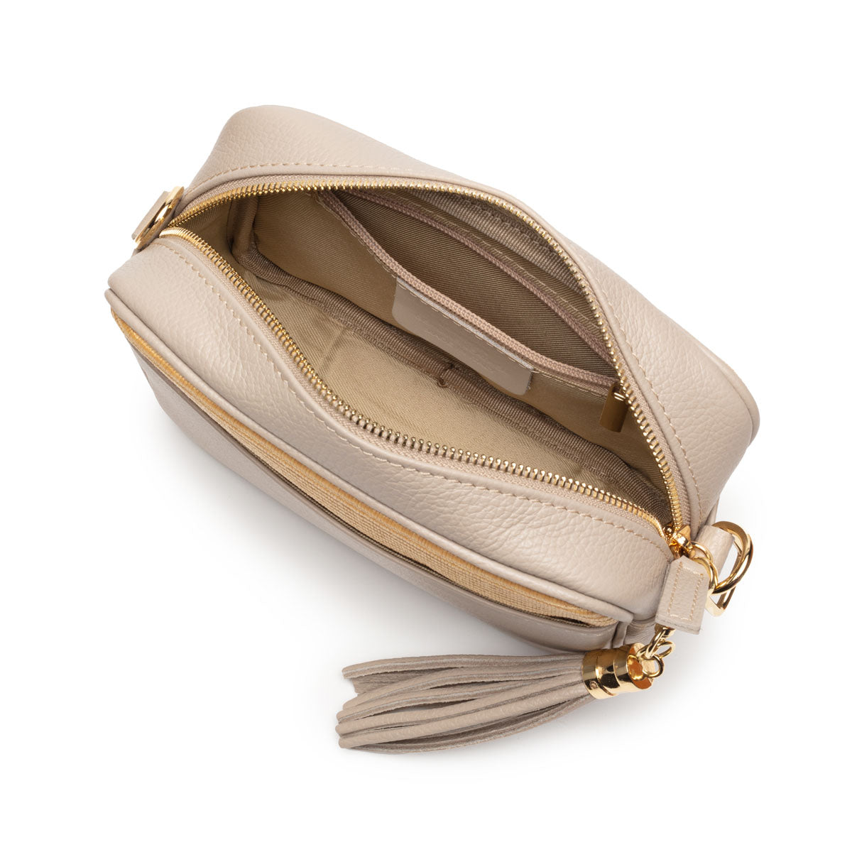 Elie Beaumont Raffia Crossbody - Biscuit