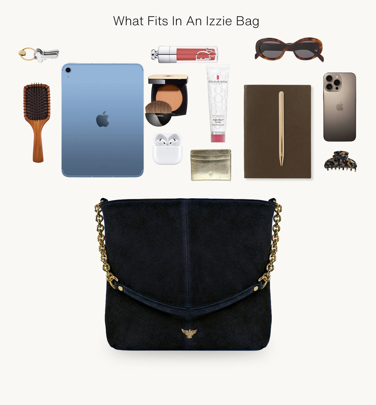 Apatchy London The Izzie Suede Bag