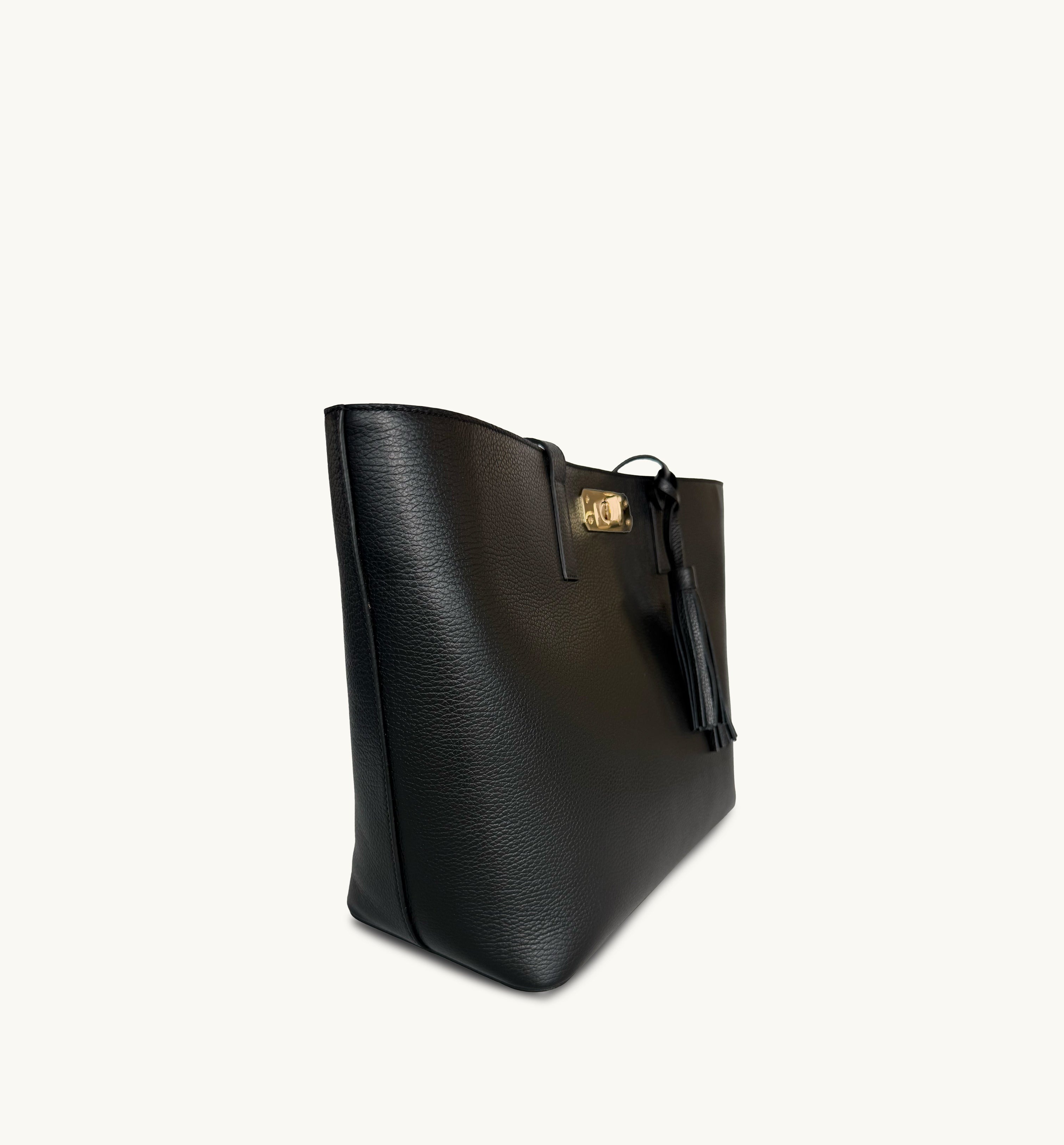 Apatchy London The Kate Black Leather Bag