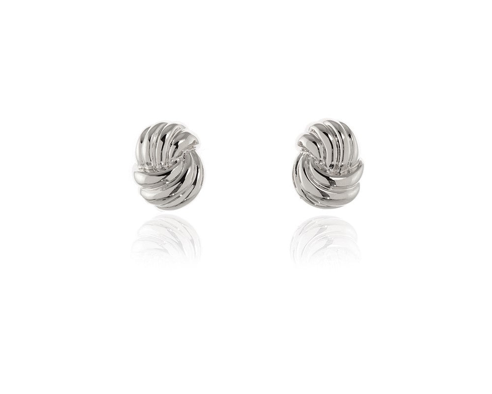 Lael Silver Clip on Earrings