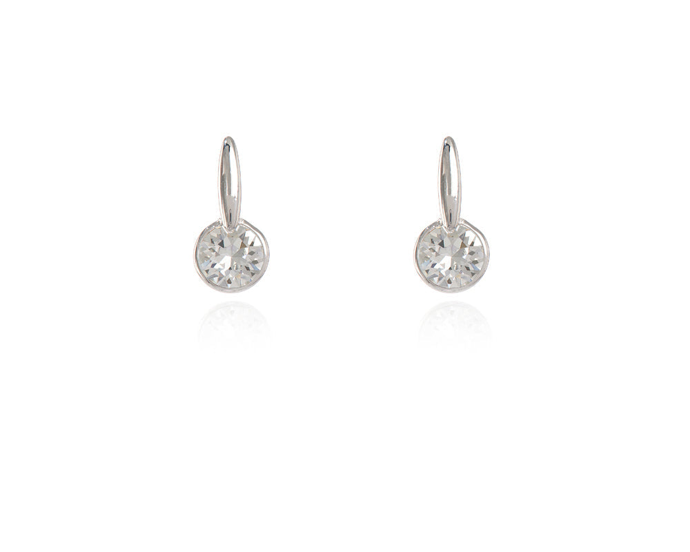 Lara Simple Stud Silver Earrings