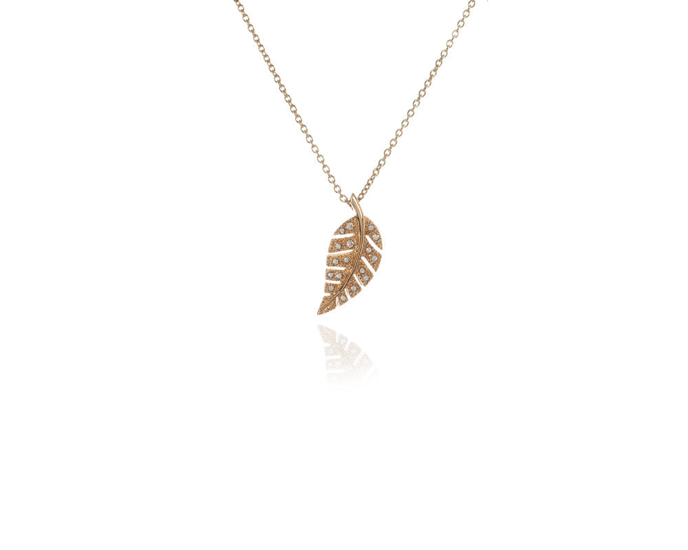 Leafy Gold Pendant