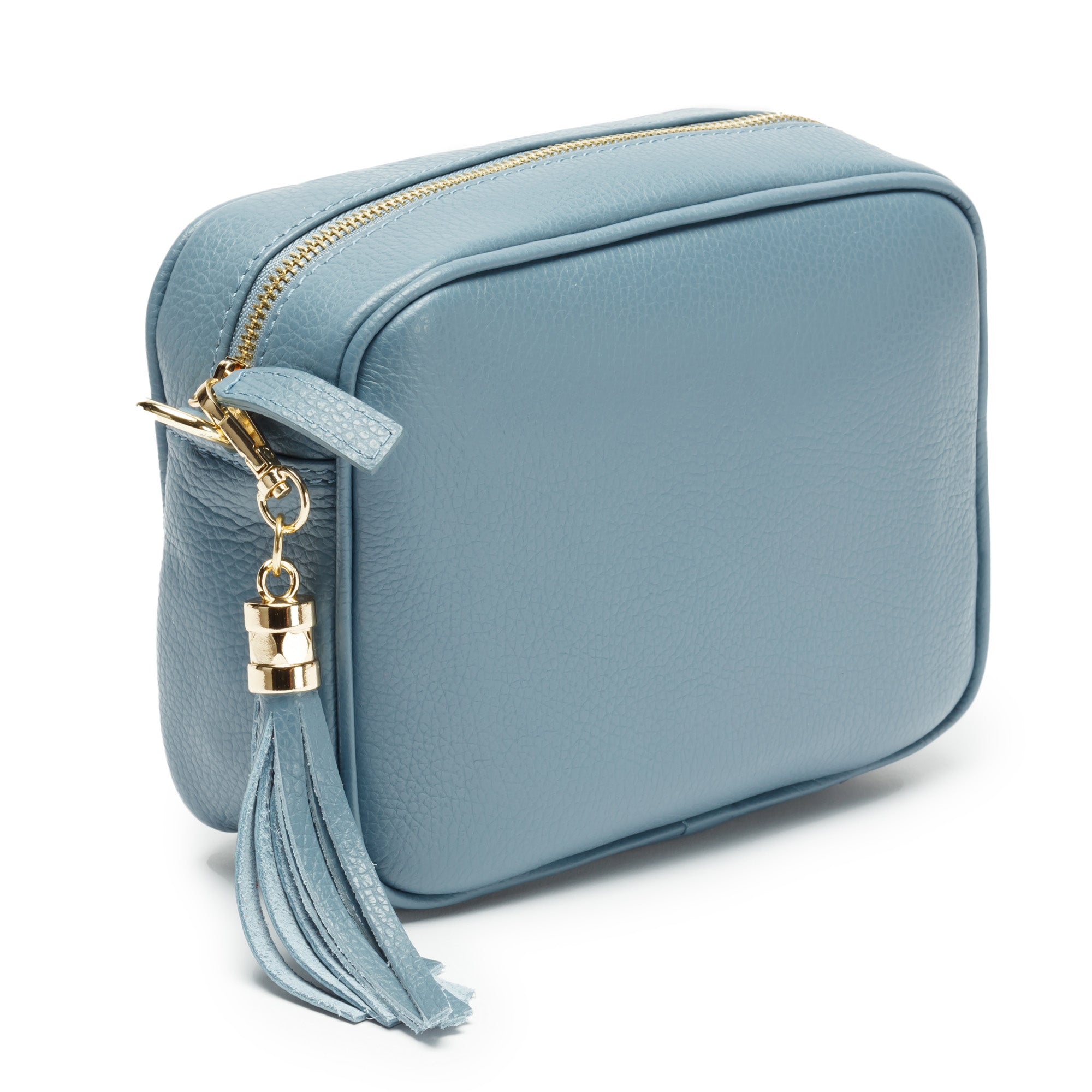 Elie Beaumont Crossbody Tassel Light Blue