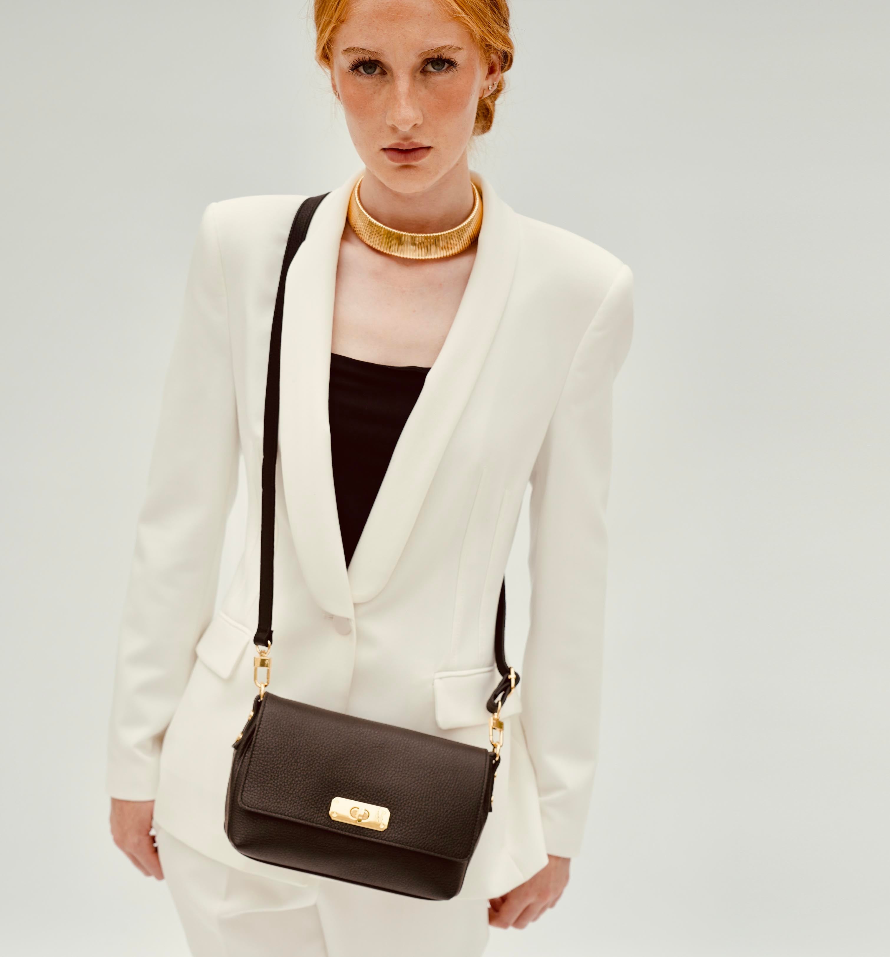 Apatchy London The Maisie Midi  Leather Bag