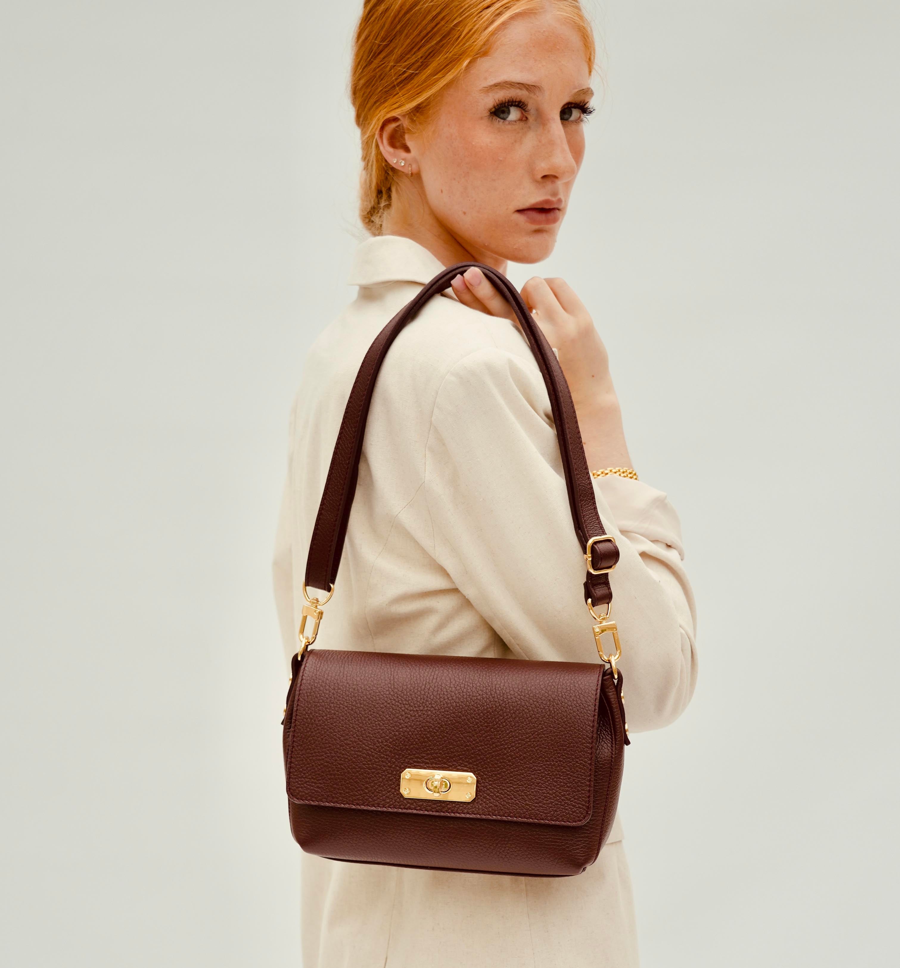 Apatchy London The Maisie Midi  Leather Bag