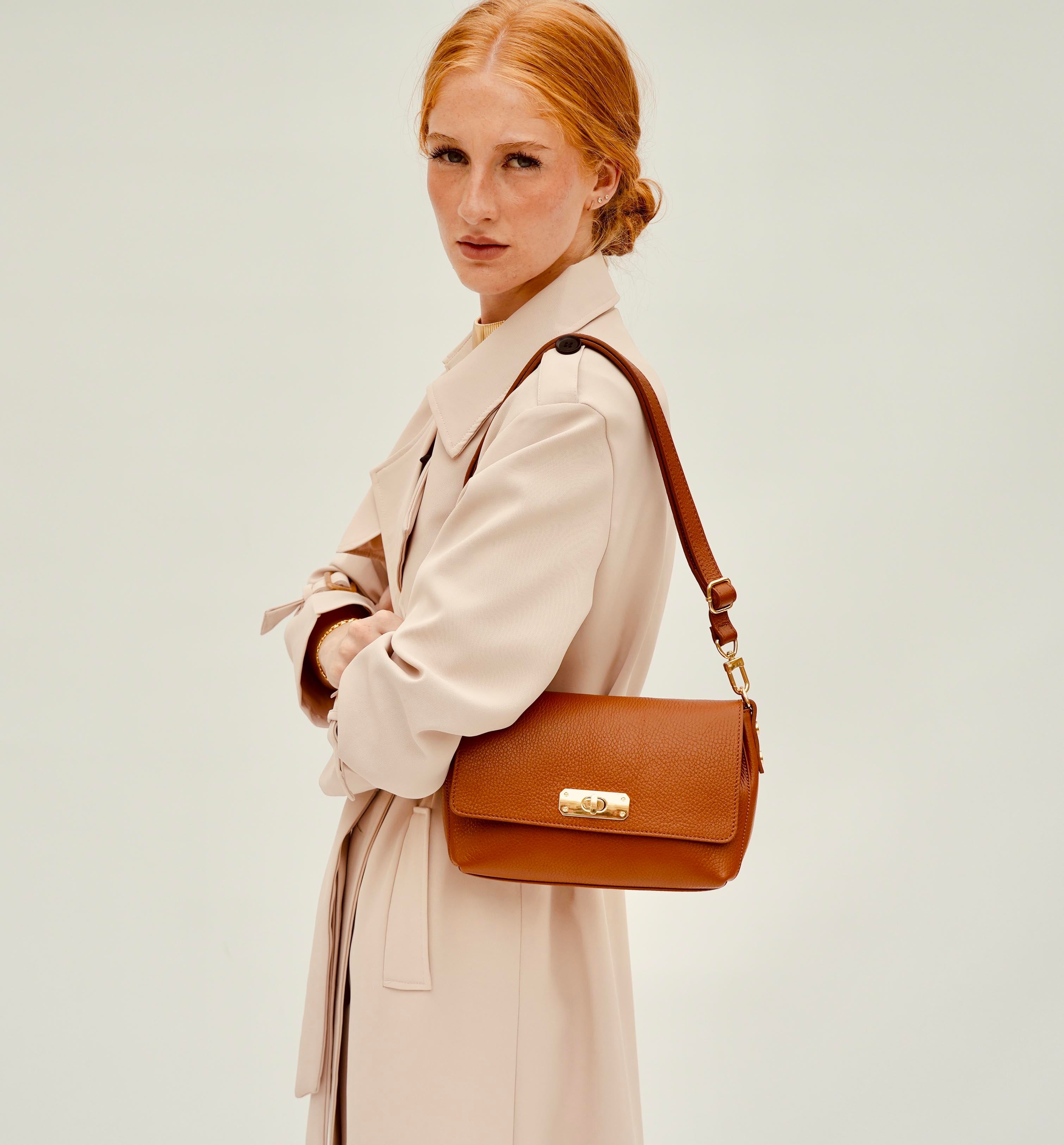 Apatchy London The Maisie Midi  Leather Bag